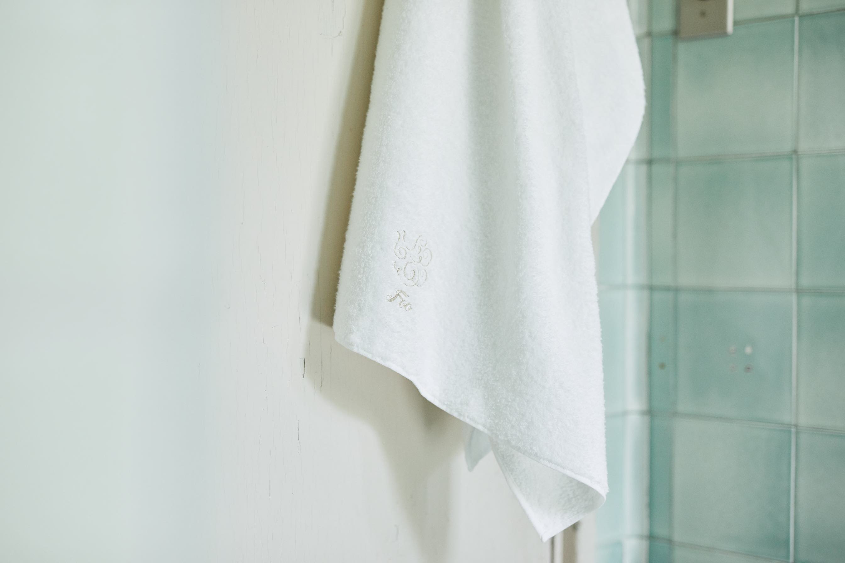 急な来客時も「おもてなしタオル」でお出迎え