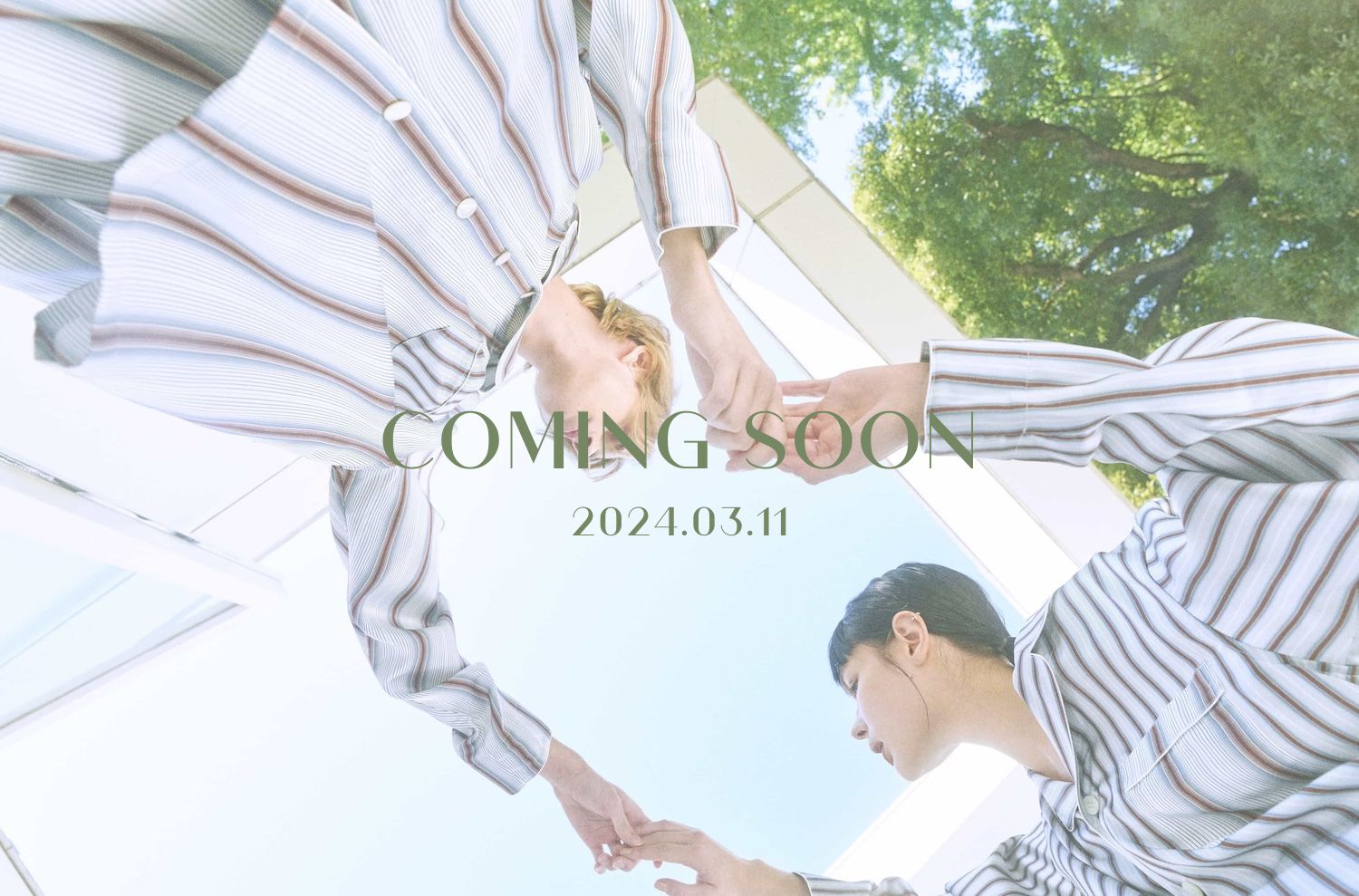 【COMING SOON】2024年春夏コレクション、テーマは『時を眺める』
