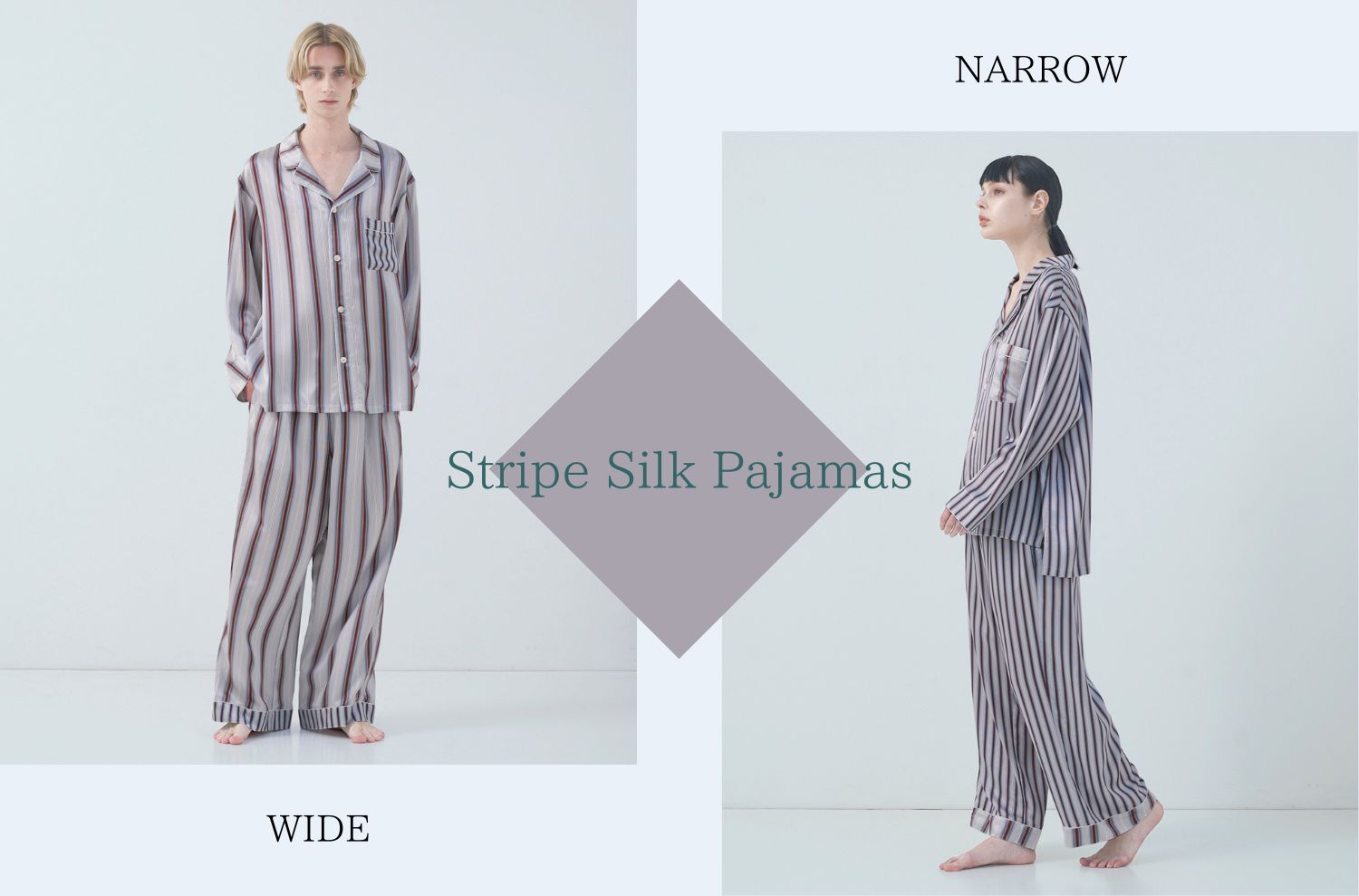 【新作第一弾】時間を可視化する、新しいシルクパジャマが誕生