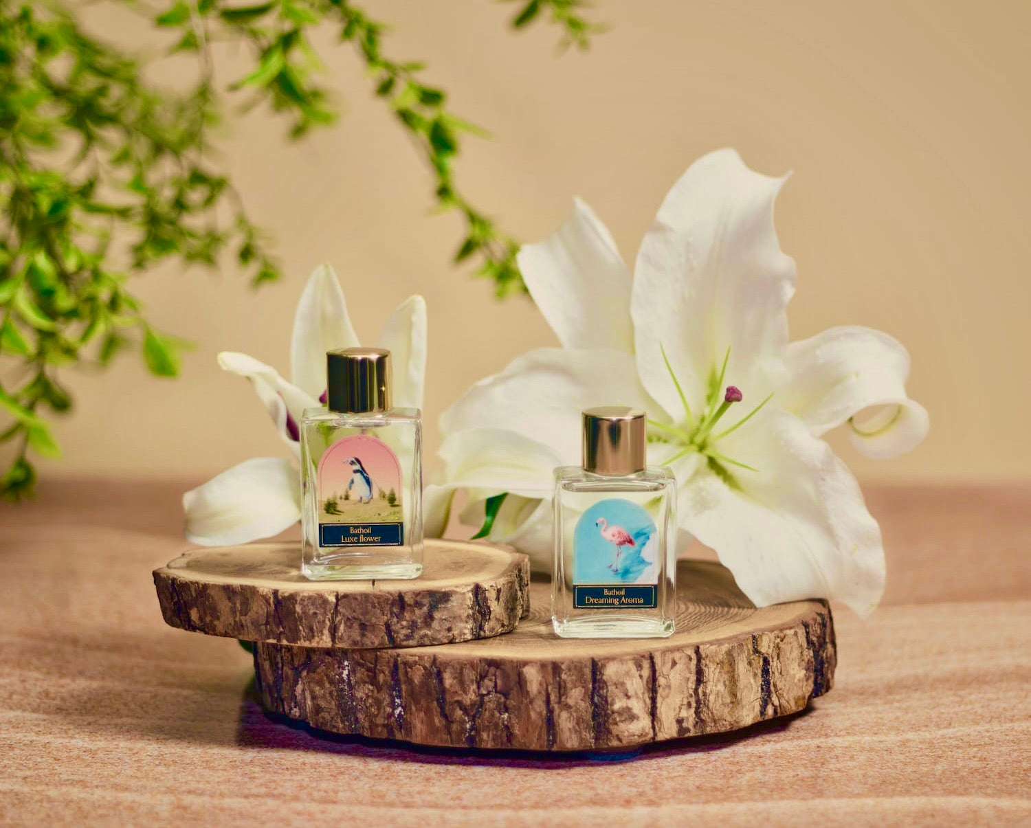 優雅なバスタイムを演出する、新しい2つの香り