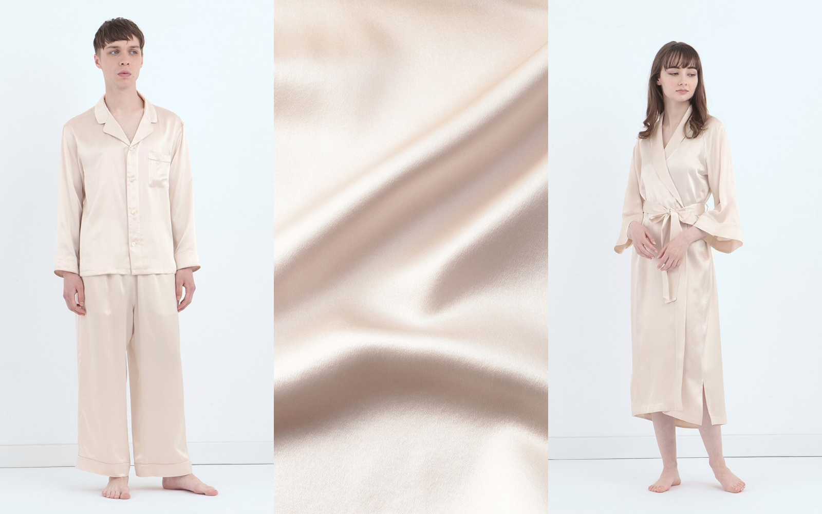 あなた本来の美しさを引き出す、 生まれ変わったシルクコレクション