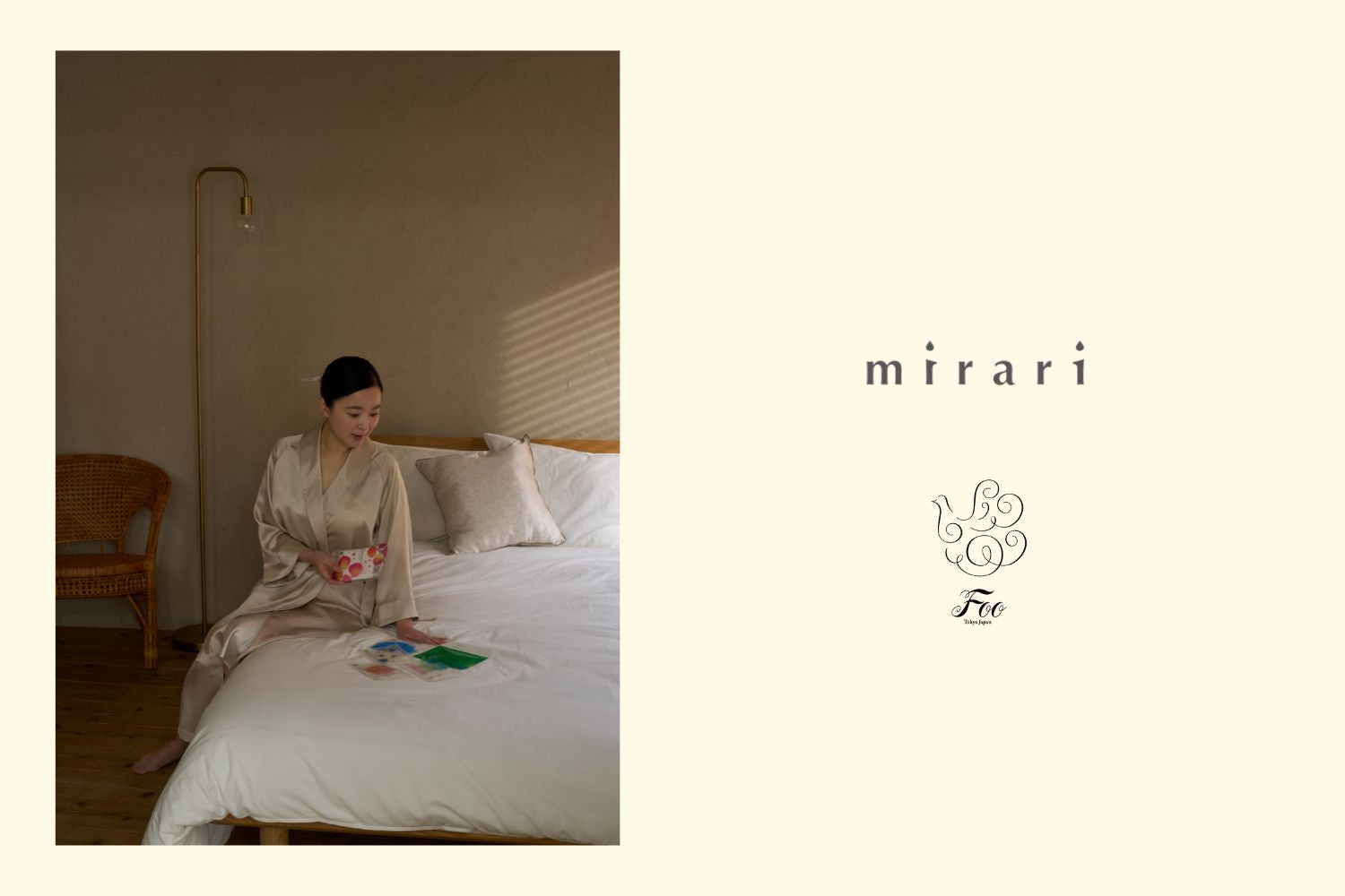 Foo Tokyo × mirari カプセルコレクションが登場。 銀座三越にて数量限定販売。