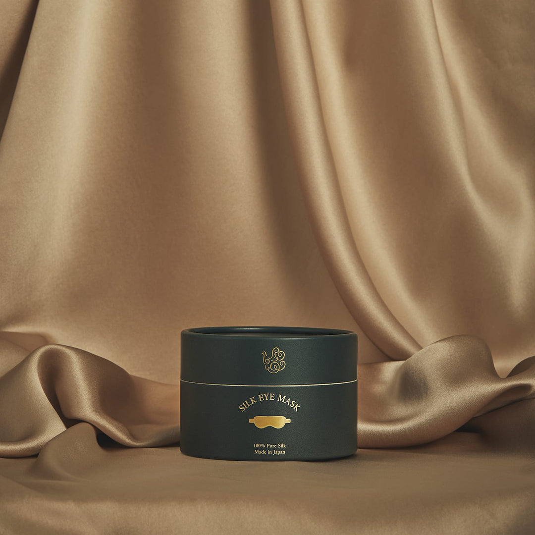 ウォータカラー シルクアイマスク ミスティレイク