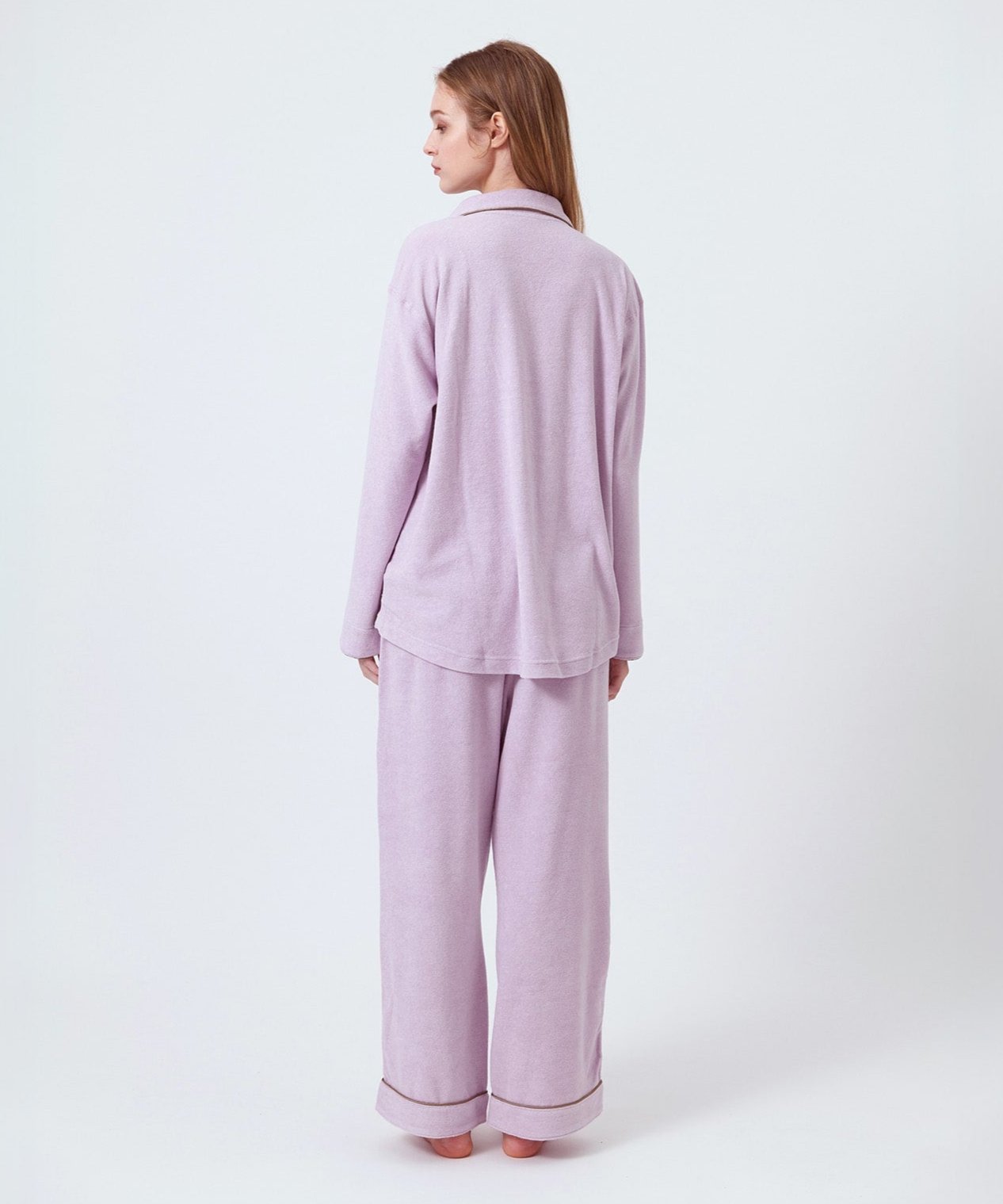 コットンパジャマ ラベンダー