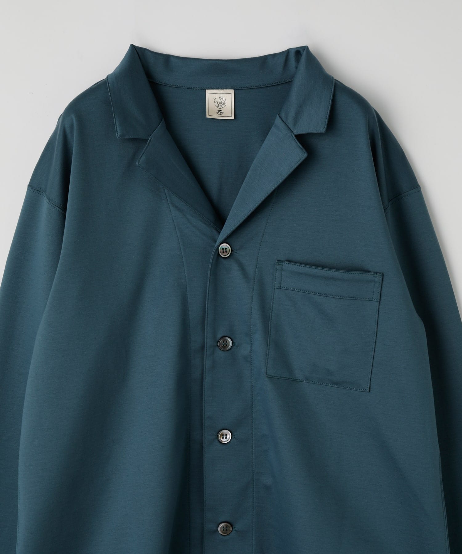 【セットアップ】シルキーコットンパジャマ ターコイズ - Foo Tokyo公式オンラインストア