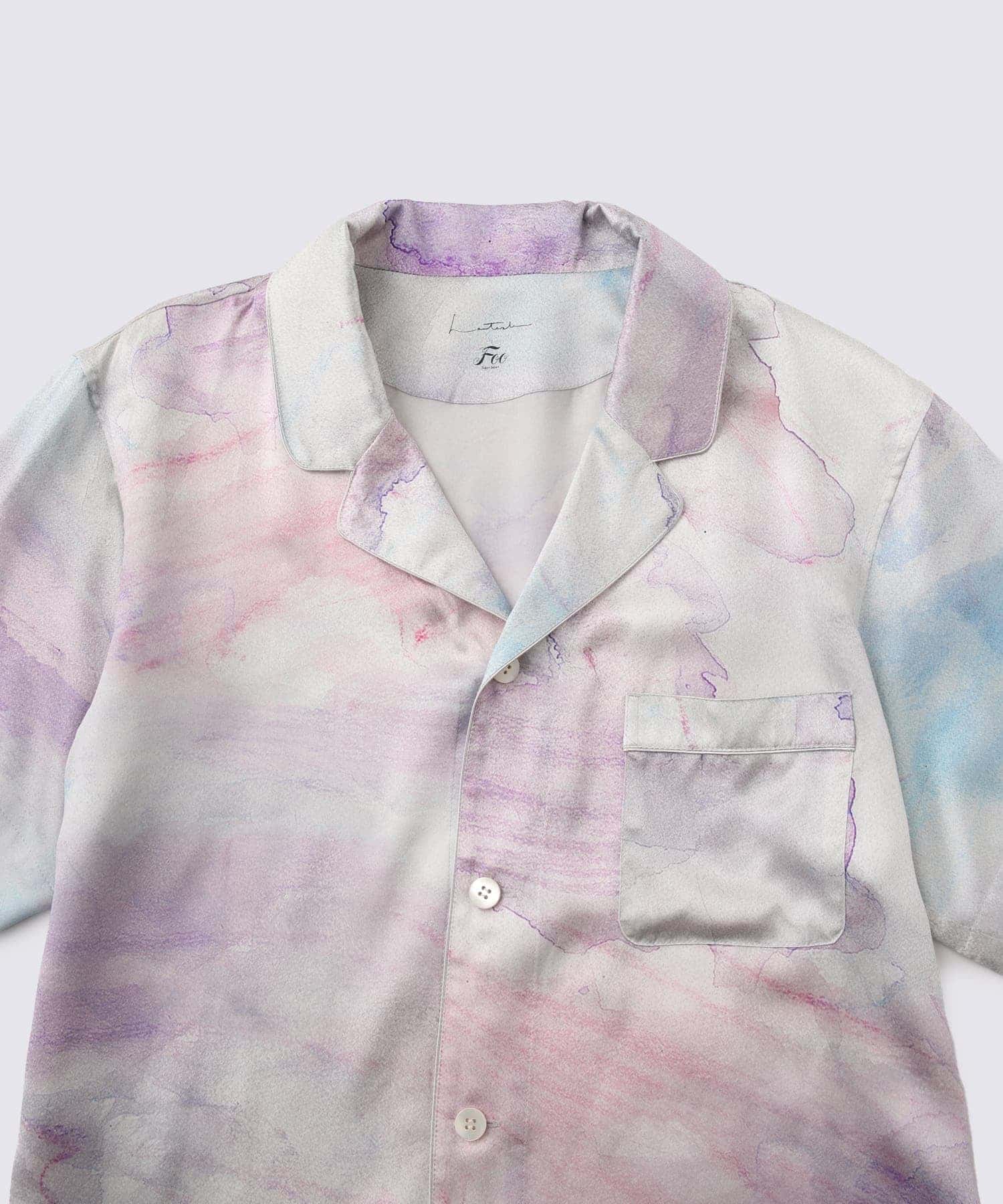 【トップス】ハーフスリーブ シルクパジャマ ピンク - Foo Tokyo Japan 公式オンラインストア