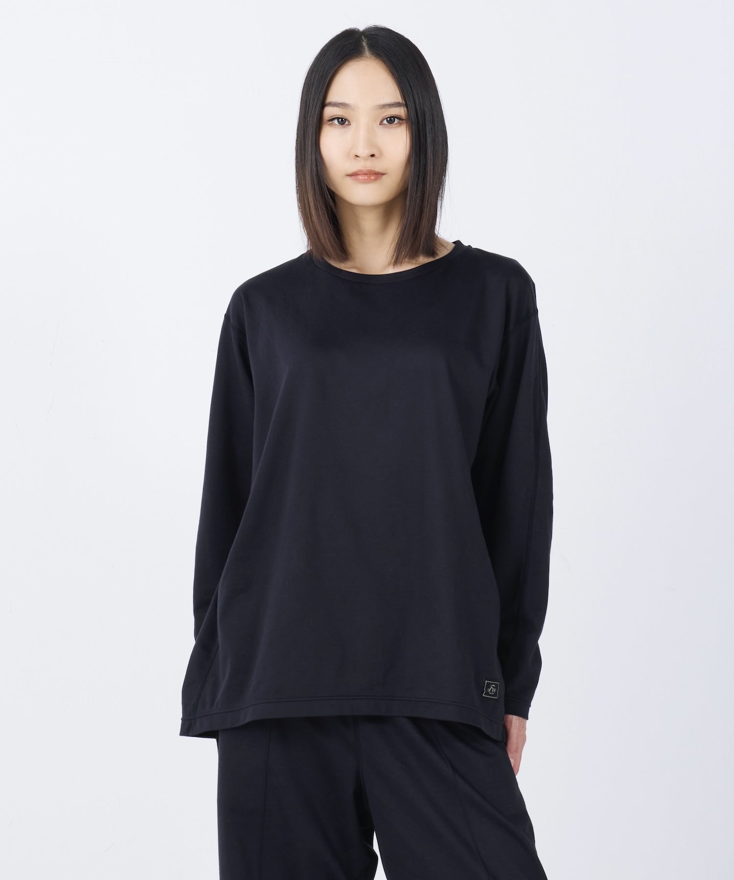 【一般医療機器】Foo Tokyo リカバリーウェア シルキータッチ ロングスリーブ ブラック