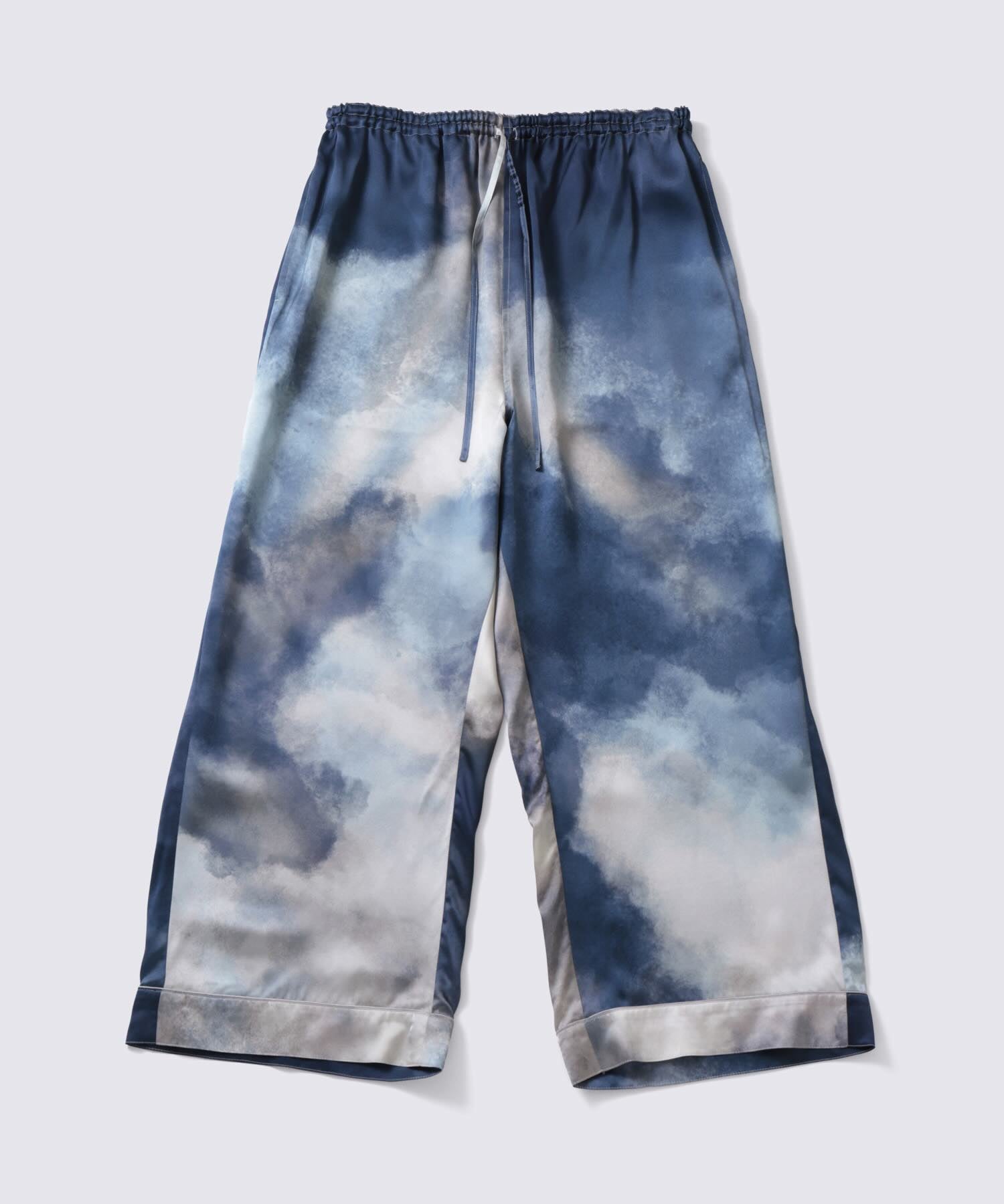 【セットアップ】シルクパジャマ アートカラー