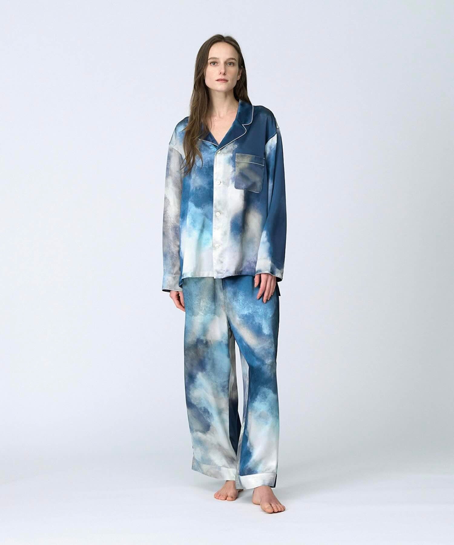 【セットアップ】シルクパジャマ ナイトグロウ - Foo Tokyo公式ストア