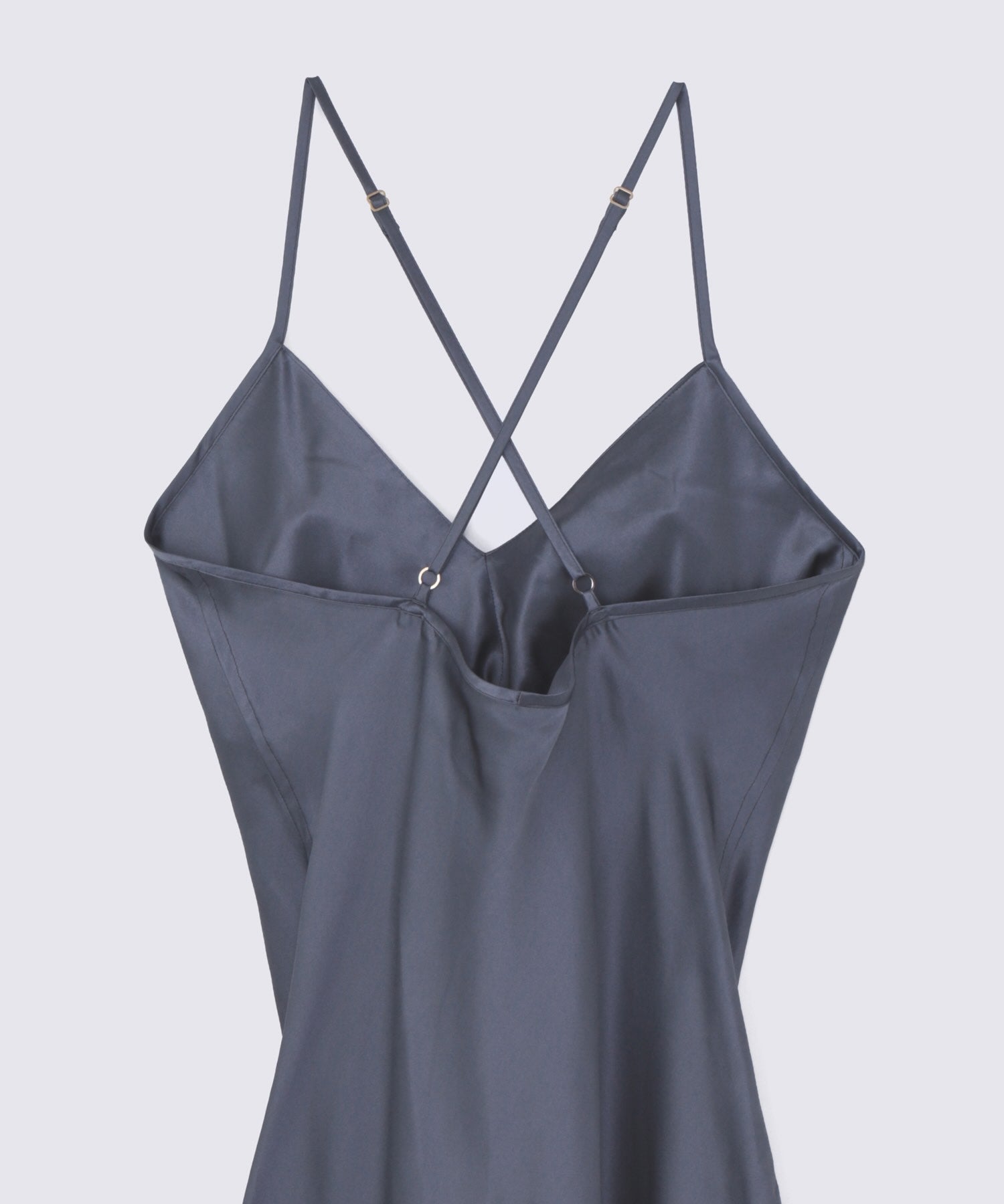 シルクドレス チャコールグレー - Foo Tokyo公式ストア