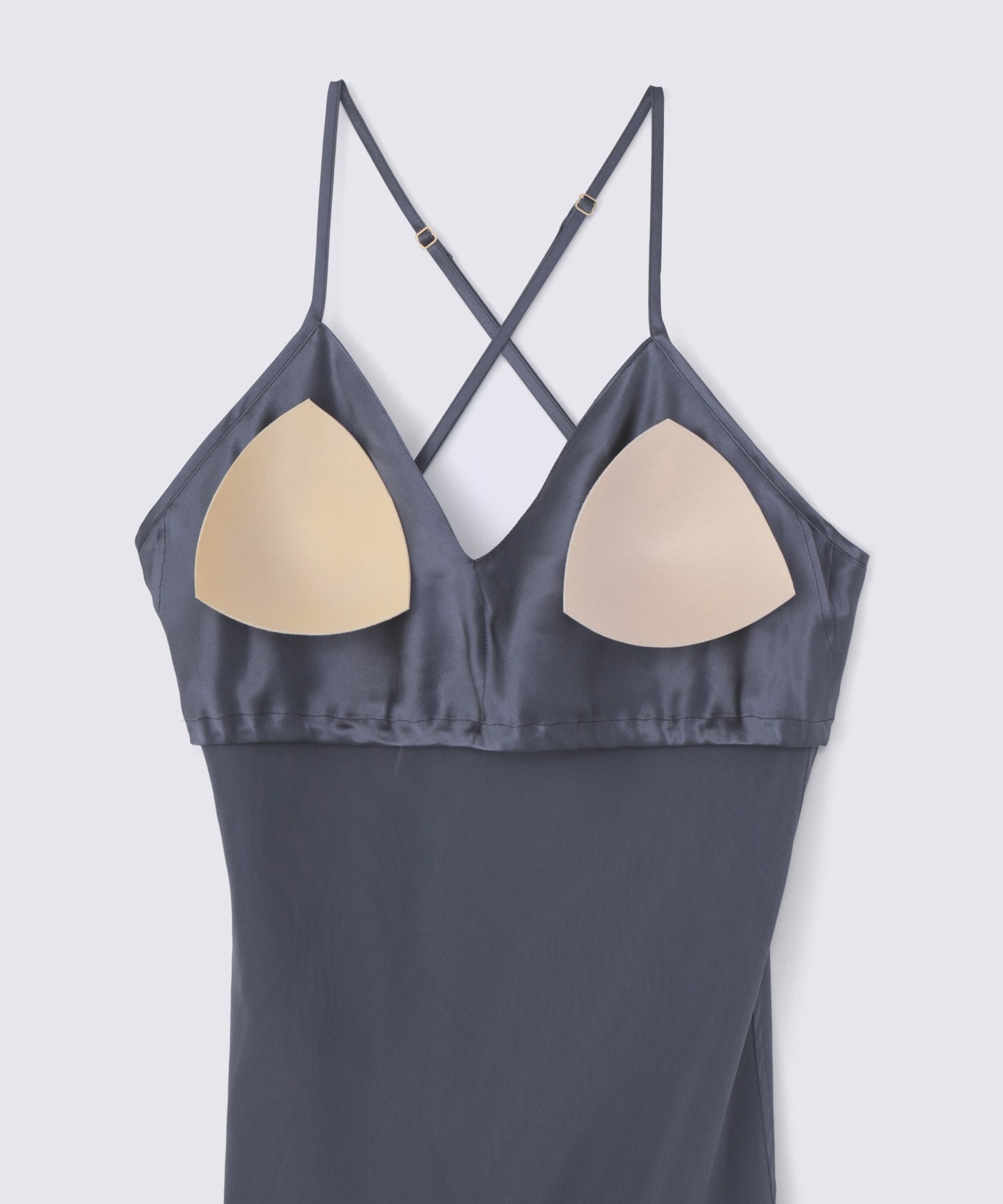 シルクドレス チャコールグレー - Foo Tokyo公式ストア