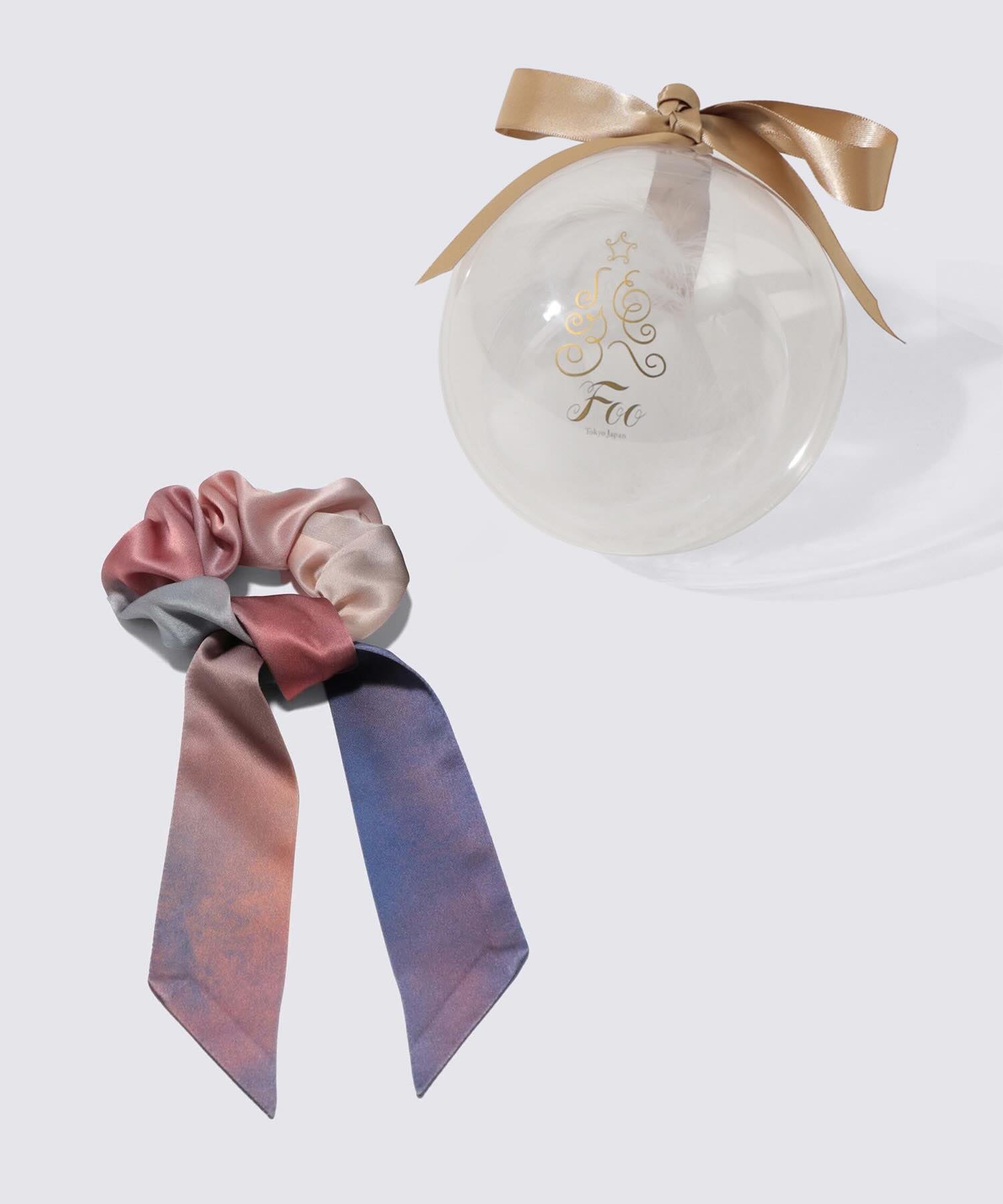 シルクリボンシュシュ 2WAYタイプ アートカラー