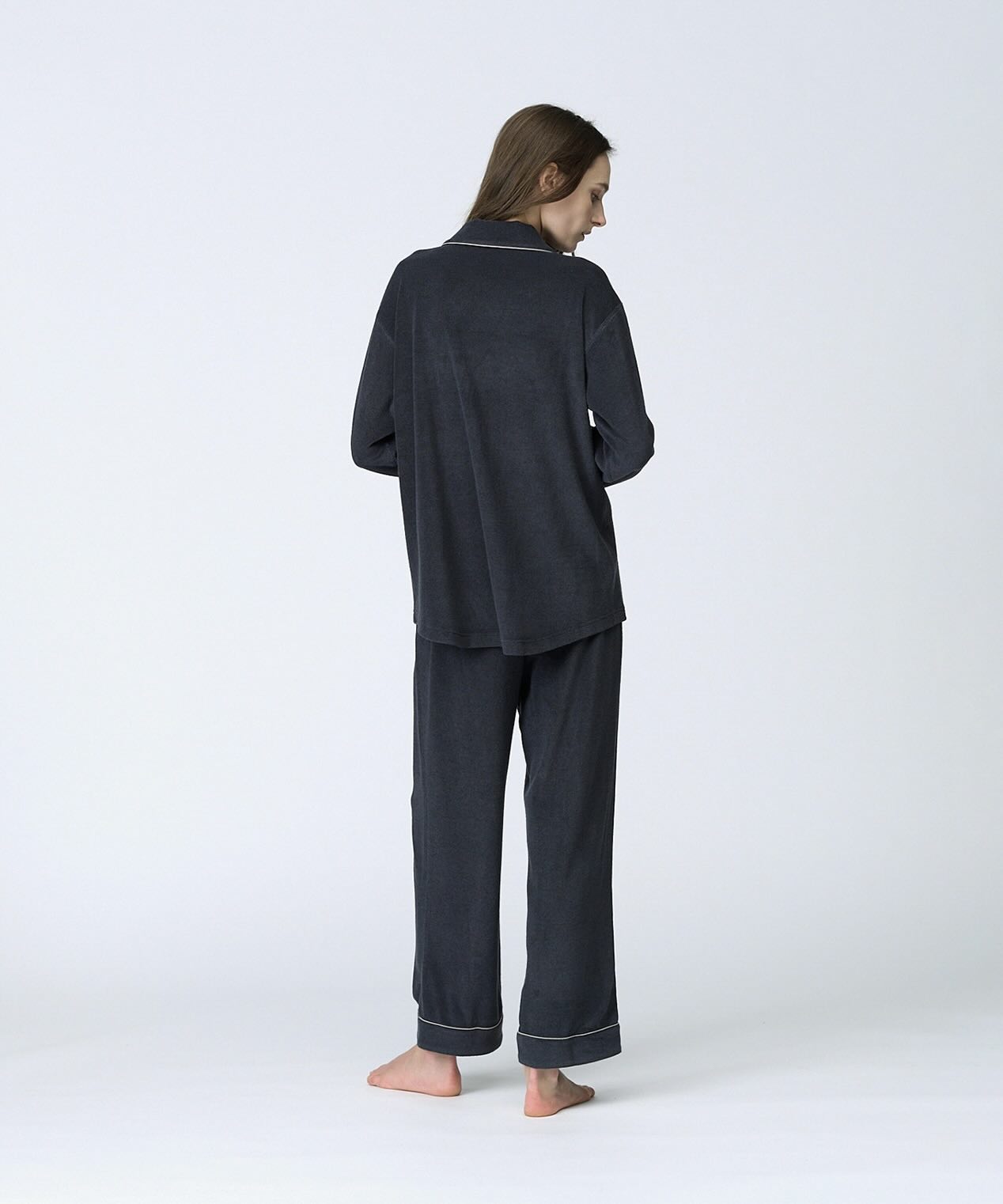 【セットアップ】コットンパジャマ チャコールグレー - Foo Tokyo公式オンラインストア