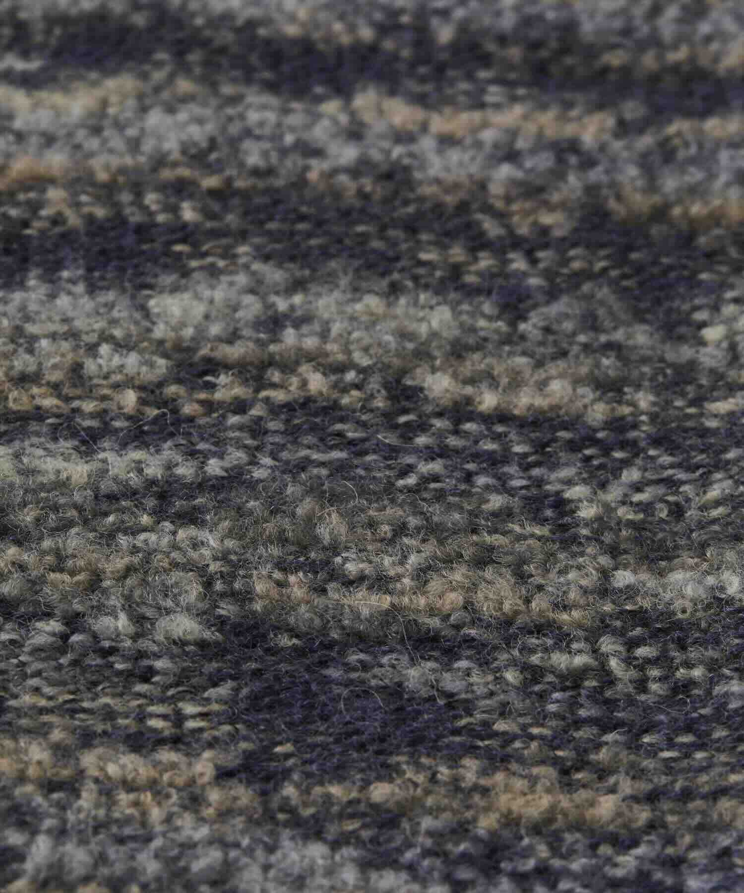 メランジニットカーディガン(グレー×ホワイト)