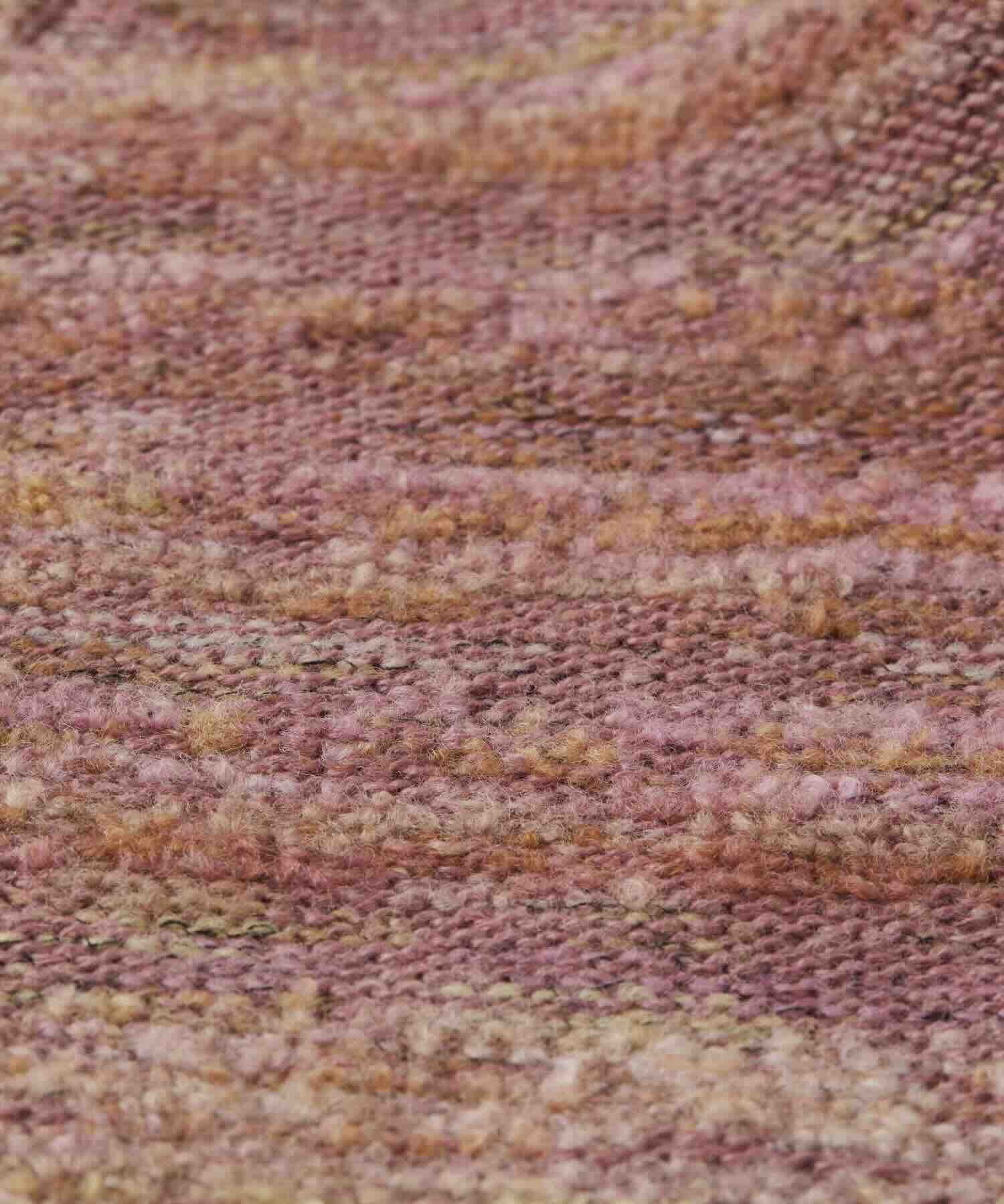 メランジニットカーディガン(ピンク×イエロー)