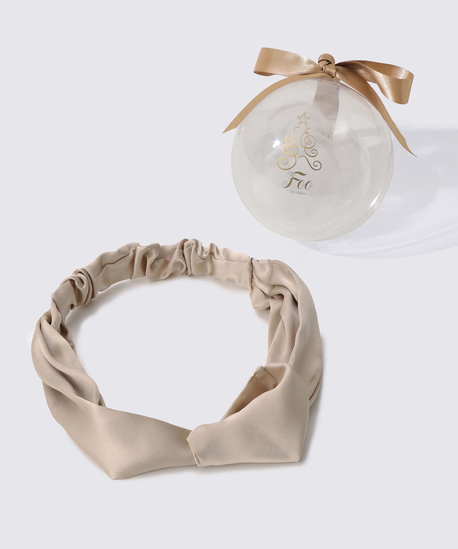 シルクヘアバンド プレーンカラー