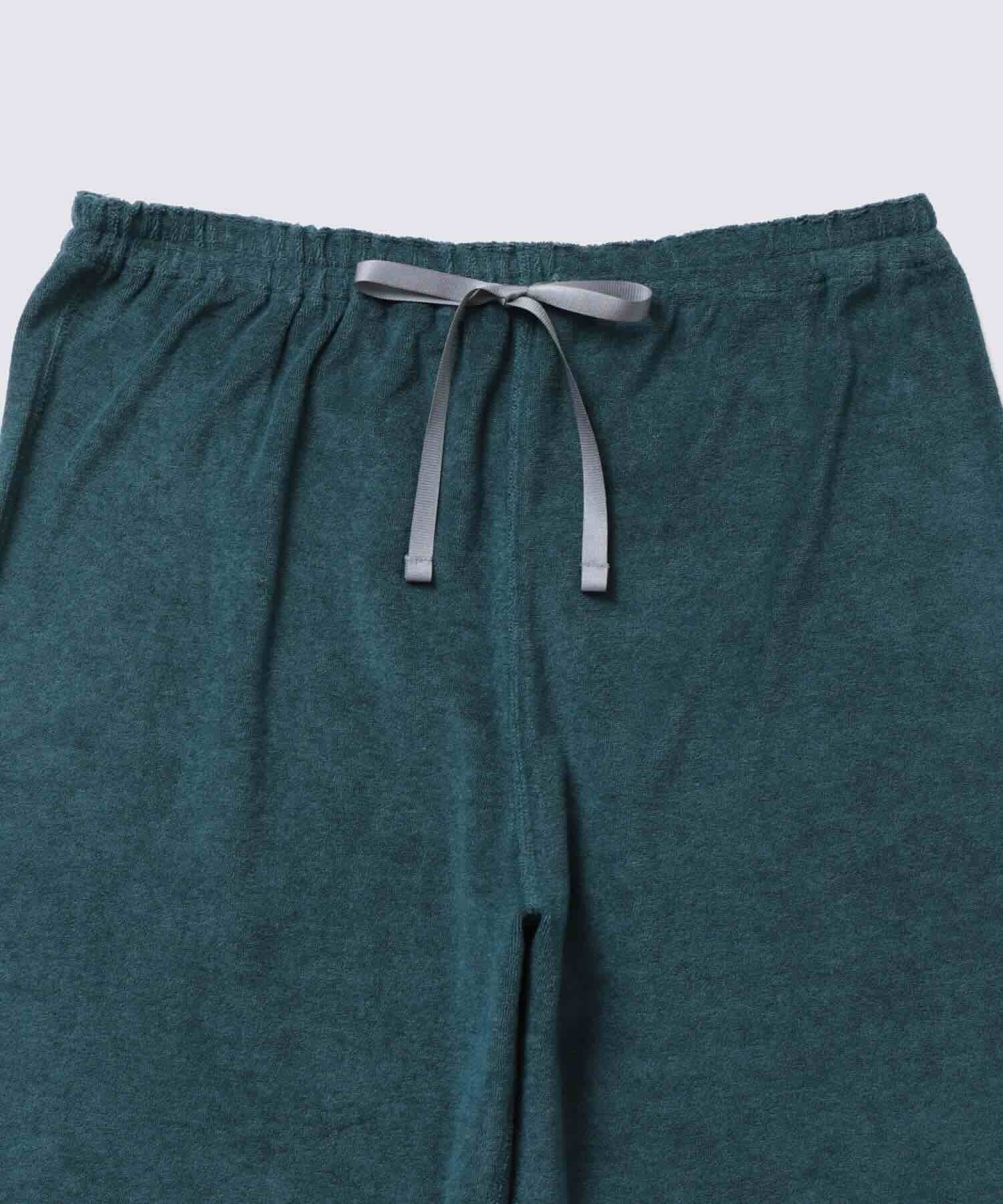 【セットアップ】コットンパジャマ ターコイズ