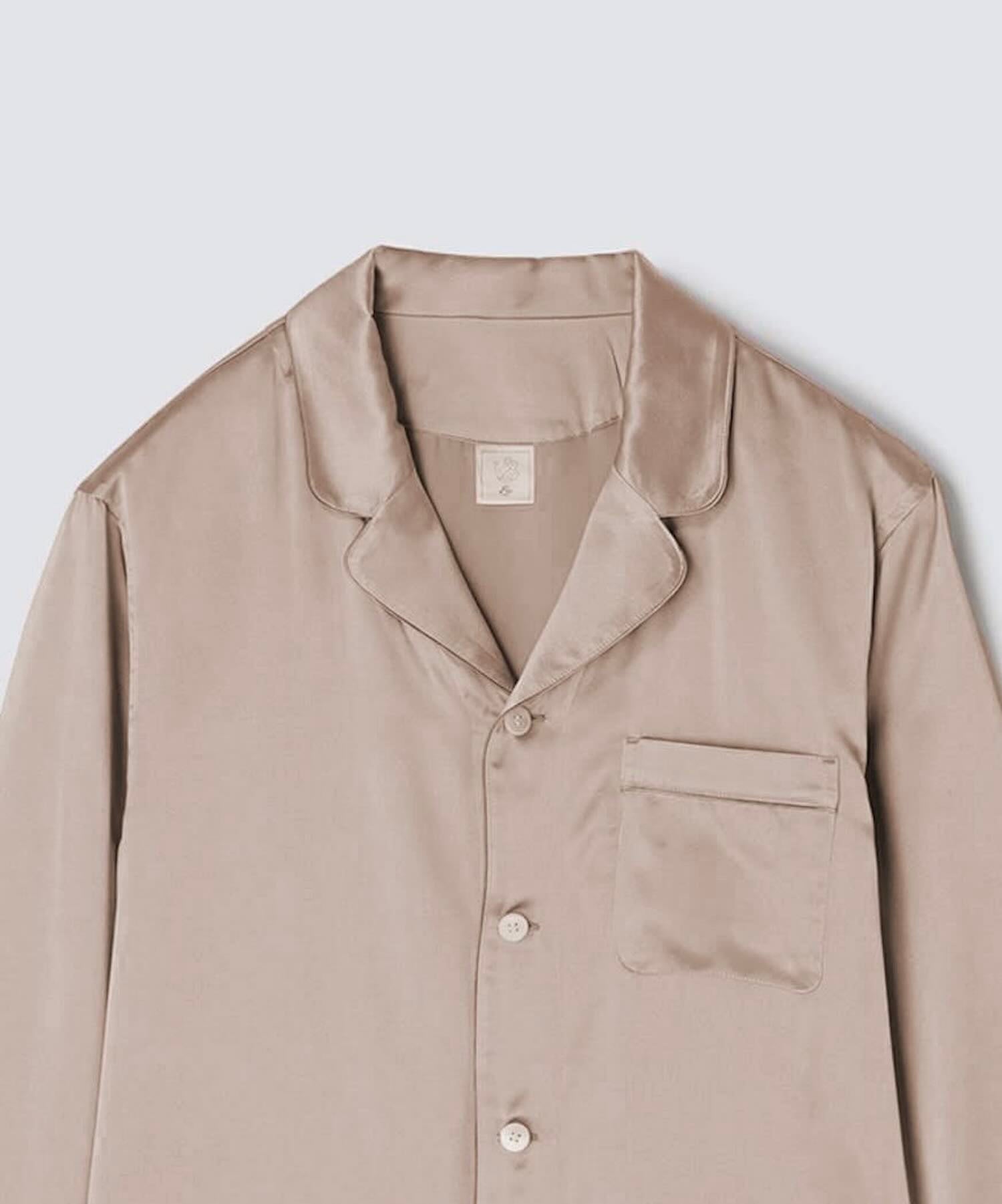 【セットアップ】シルクパジャマ エレガントネイビー