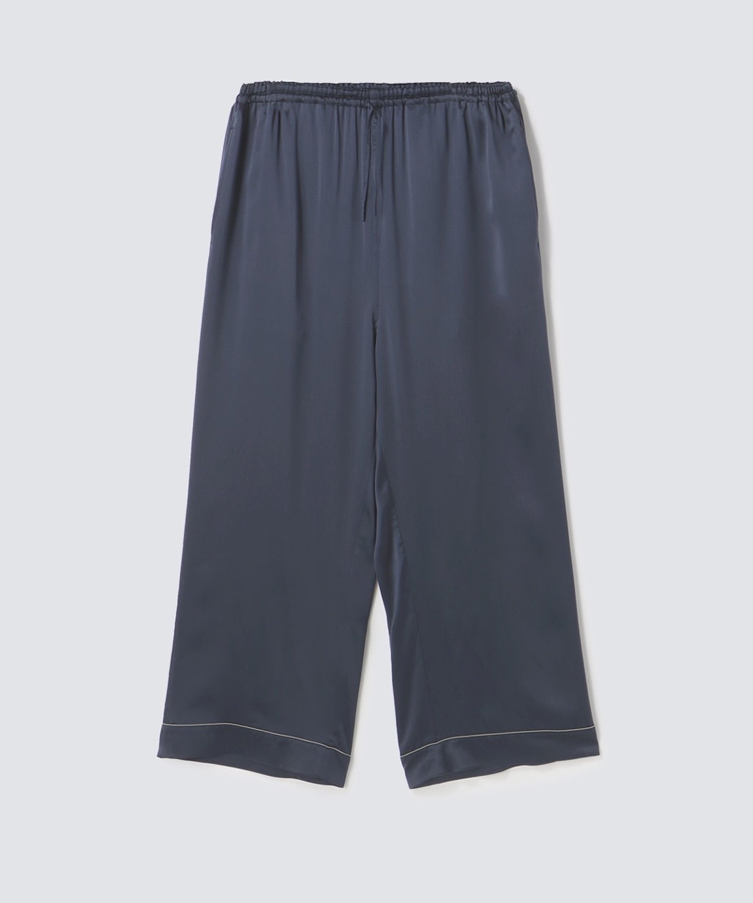 【セットアップ】シルクパジャマ プレーンカラー