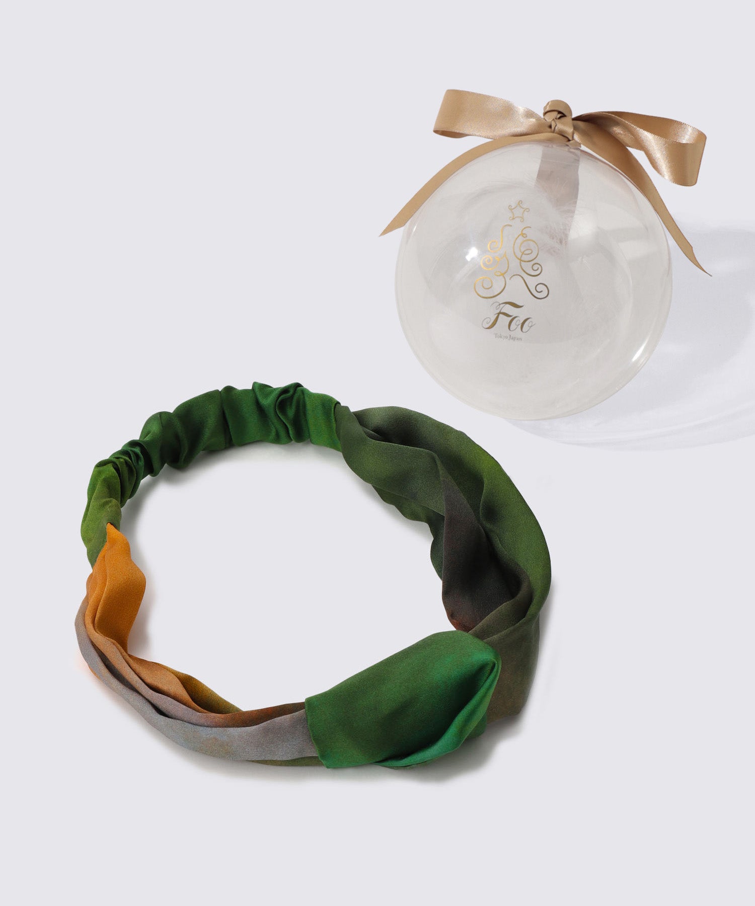 シルクヘアバンド アートカラー