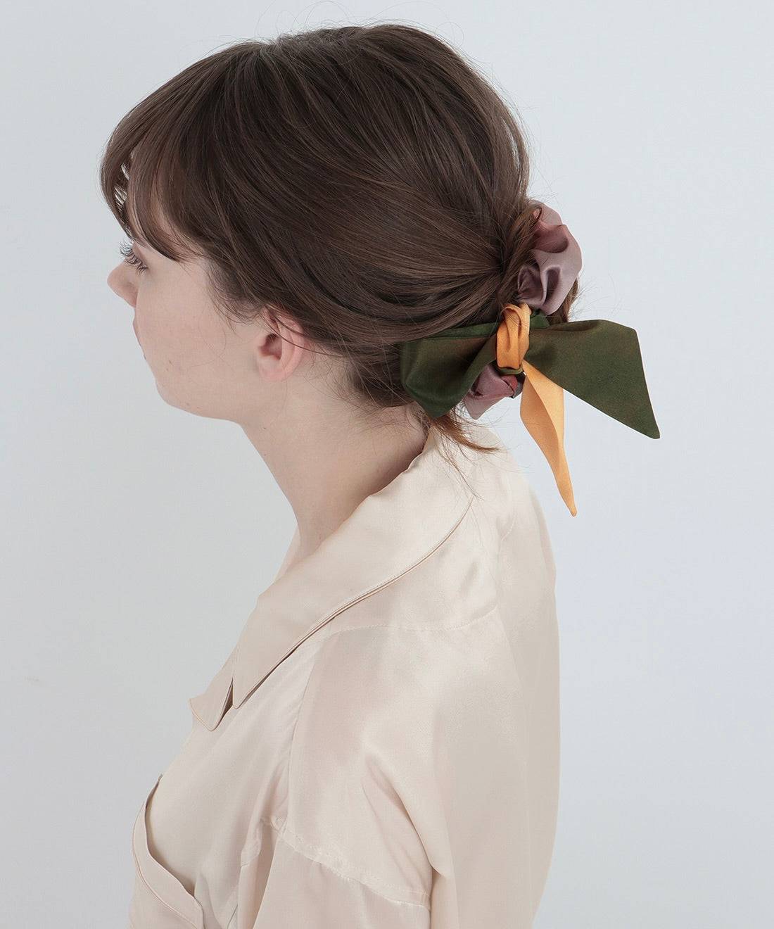 シルクリボンシュシュ 2WAYタイプ アートカラー