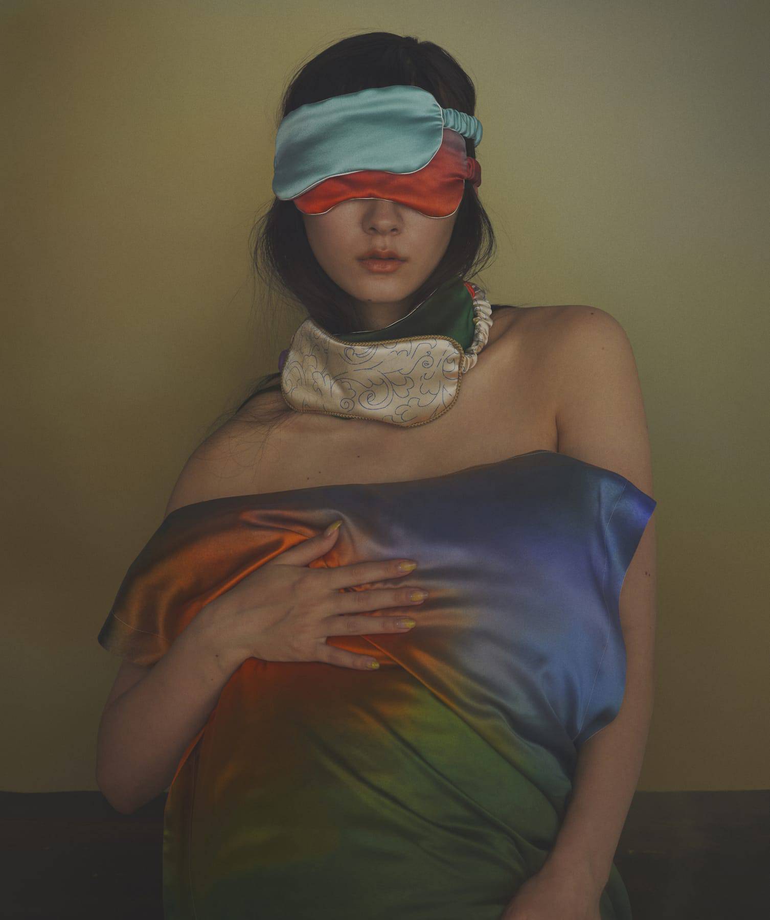 ウォータカラー シルクアイマスク ミスティレイク - Foo Tokyo公式ストア