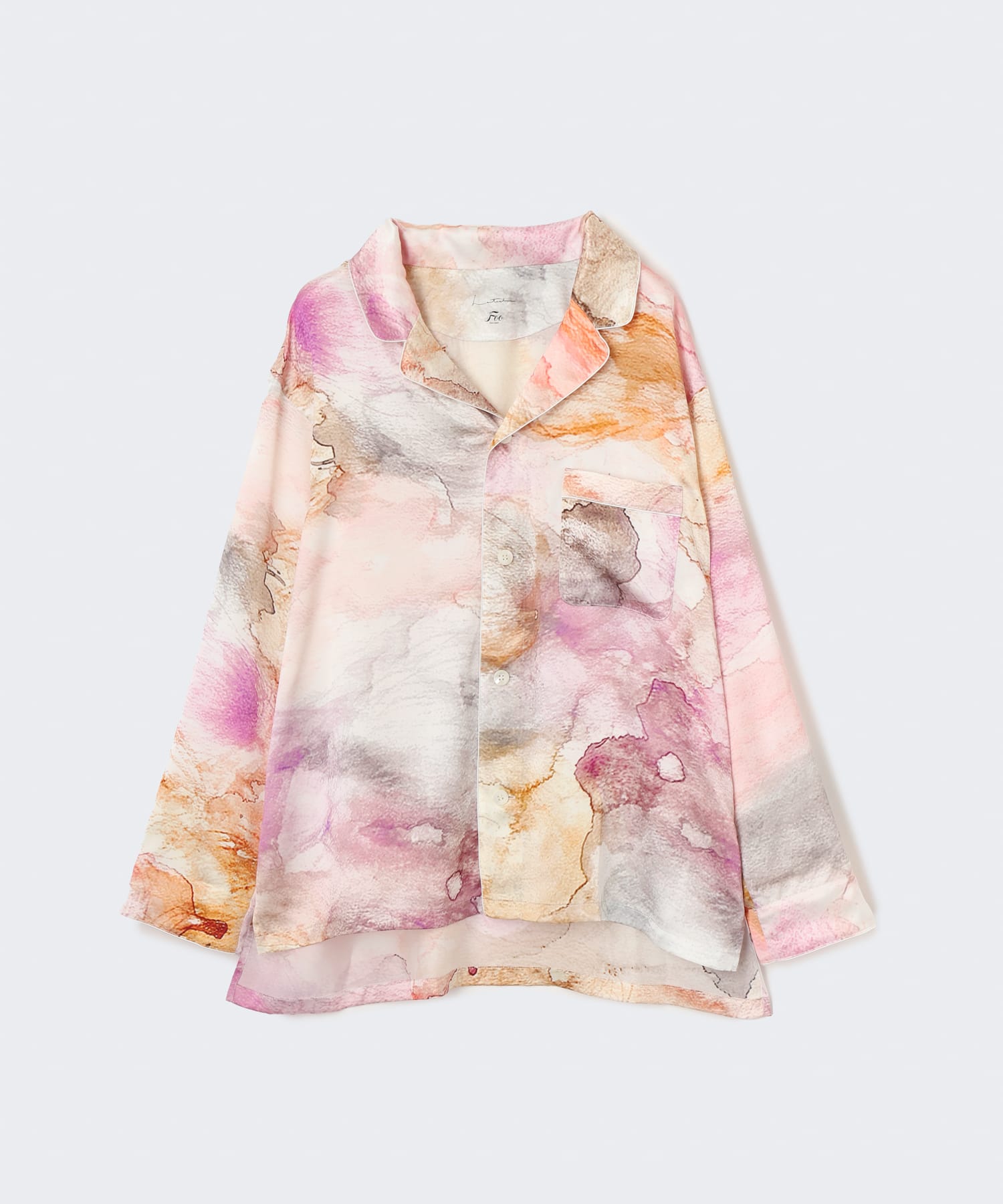 シルクパジャマ トップス オレンジ - Foo Tokyo Japan 公式オンラインストア