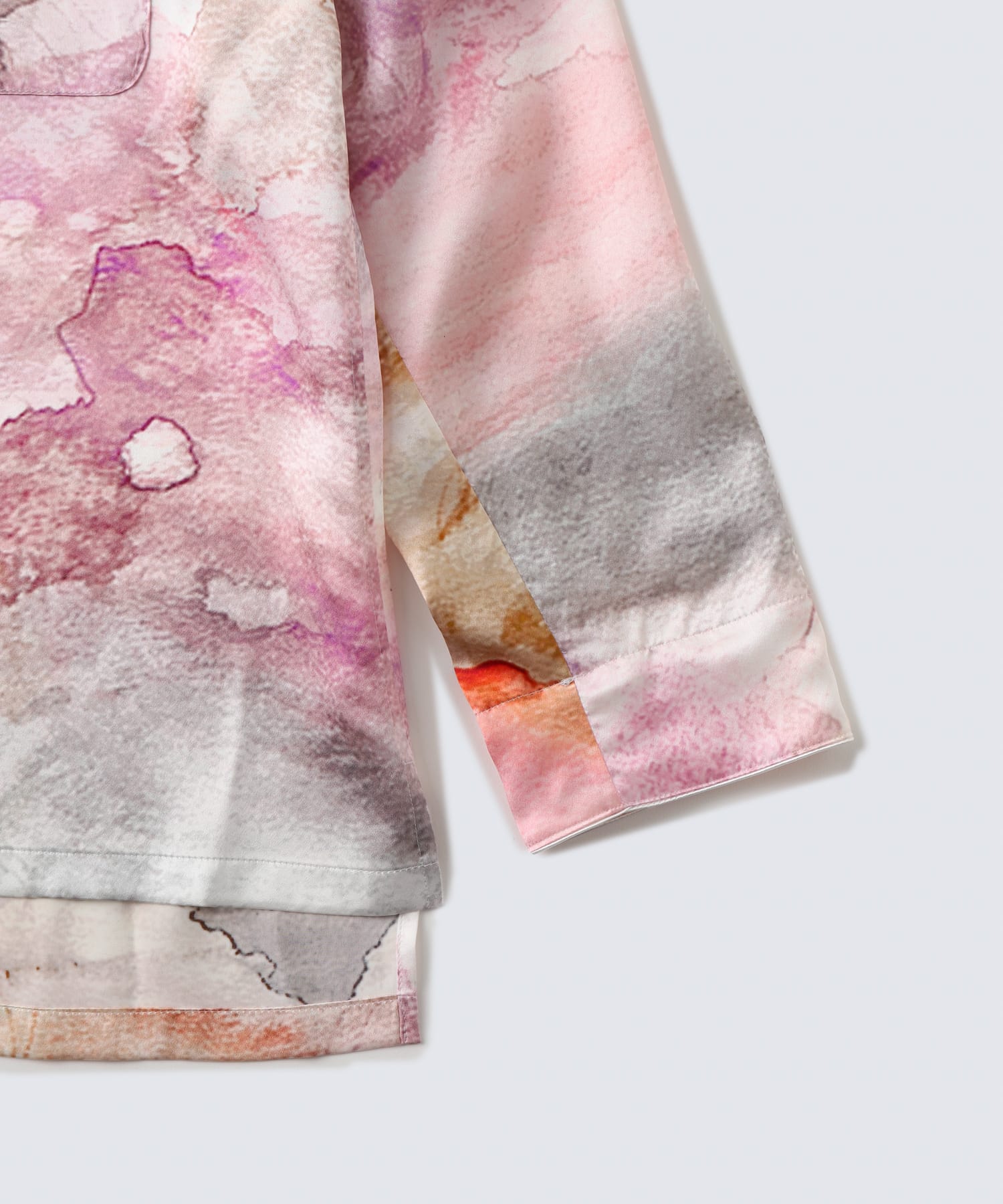 シルクパジャマ トップス オレンジ - Foo Tokyo Japan 公式オンラインストア