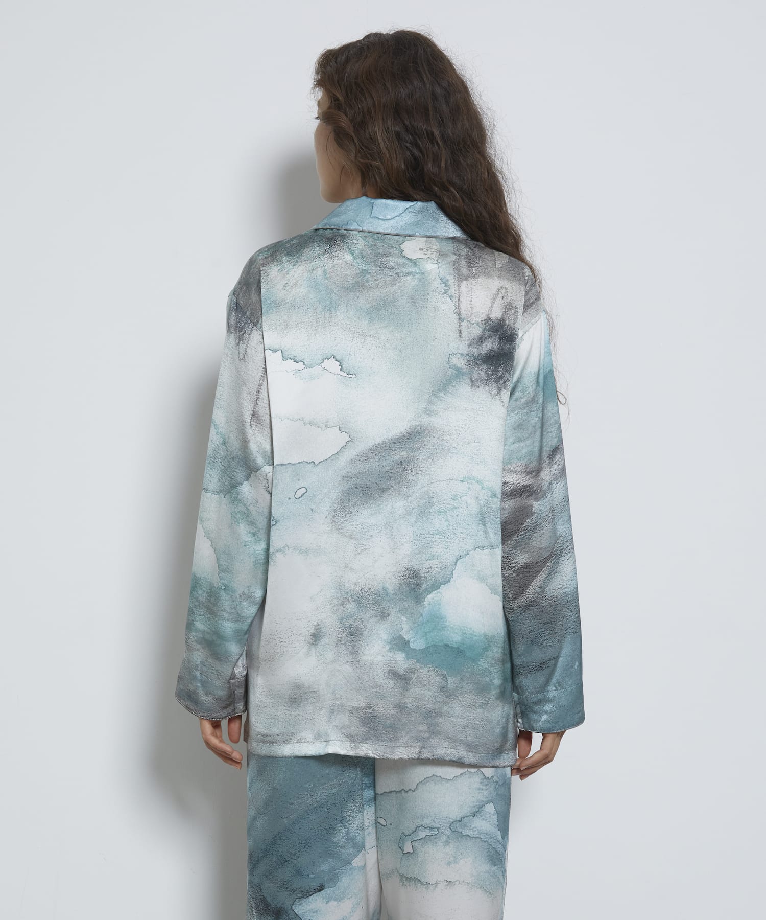 シルクパジャマ トップス グリーン - Foo Tokyo Japan 公式オンラインストア