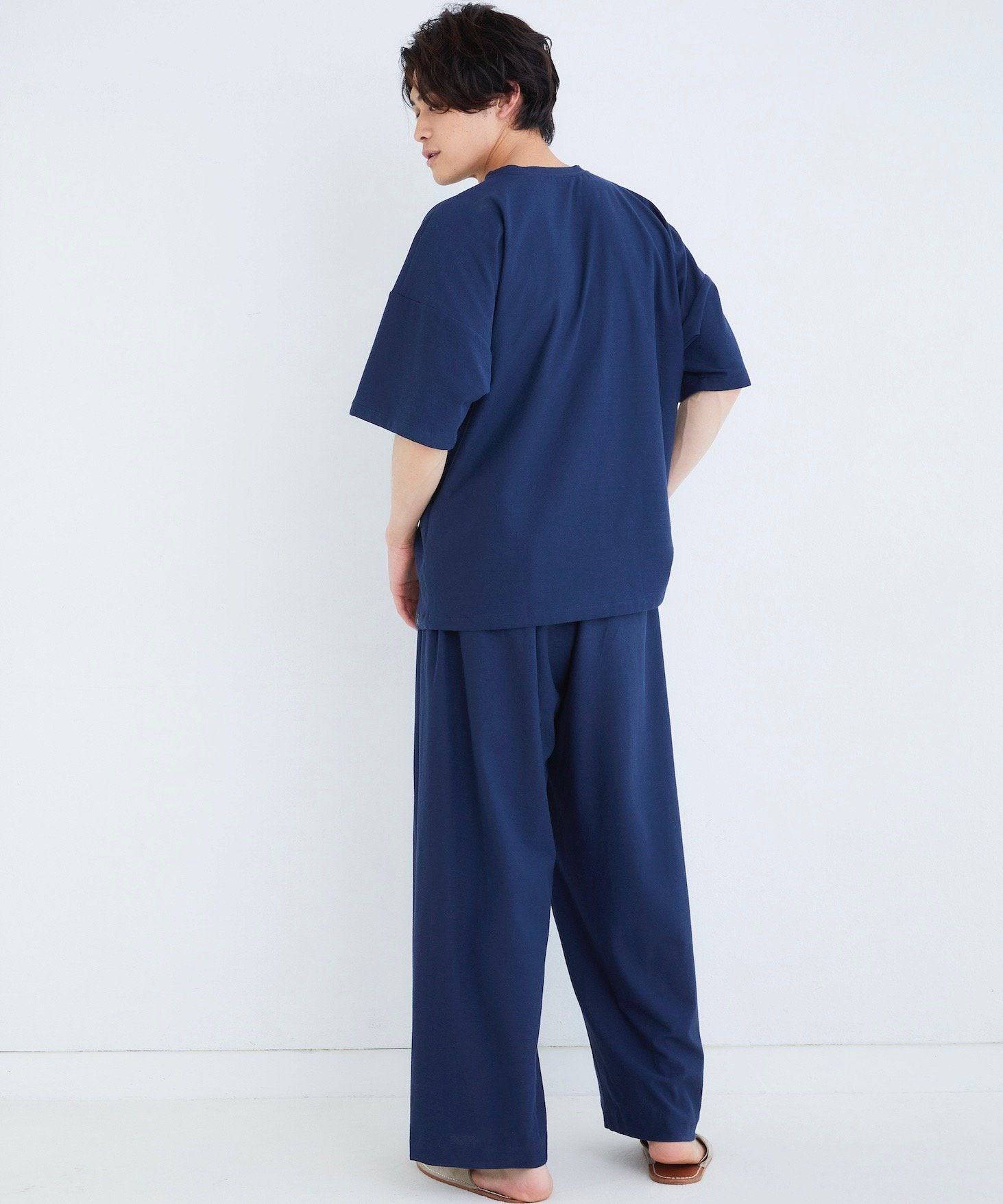 ロイヤルオーガニックコットン Tシャツ ネイビー - Foo Tokyo公式ストア