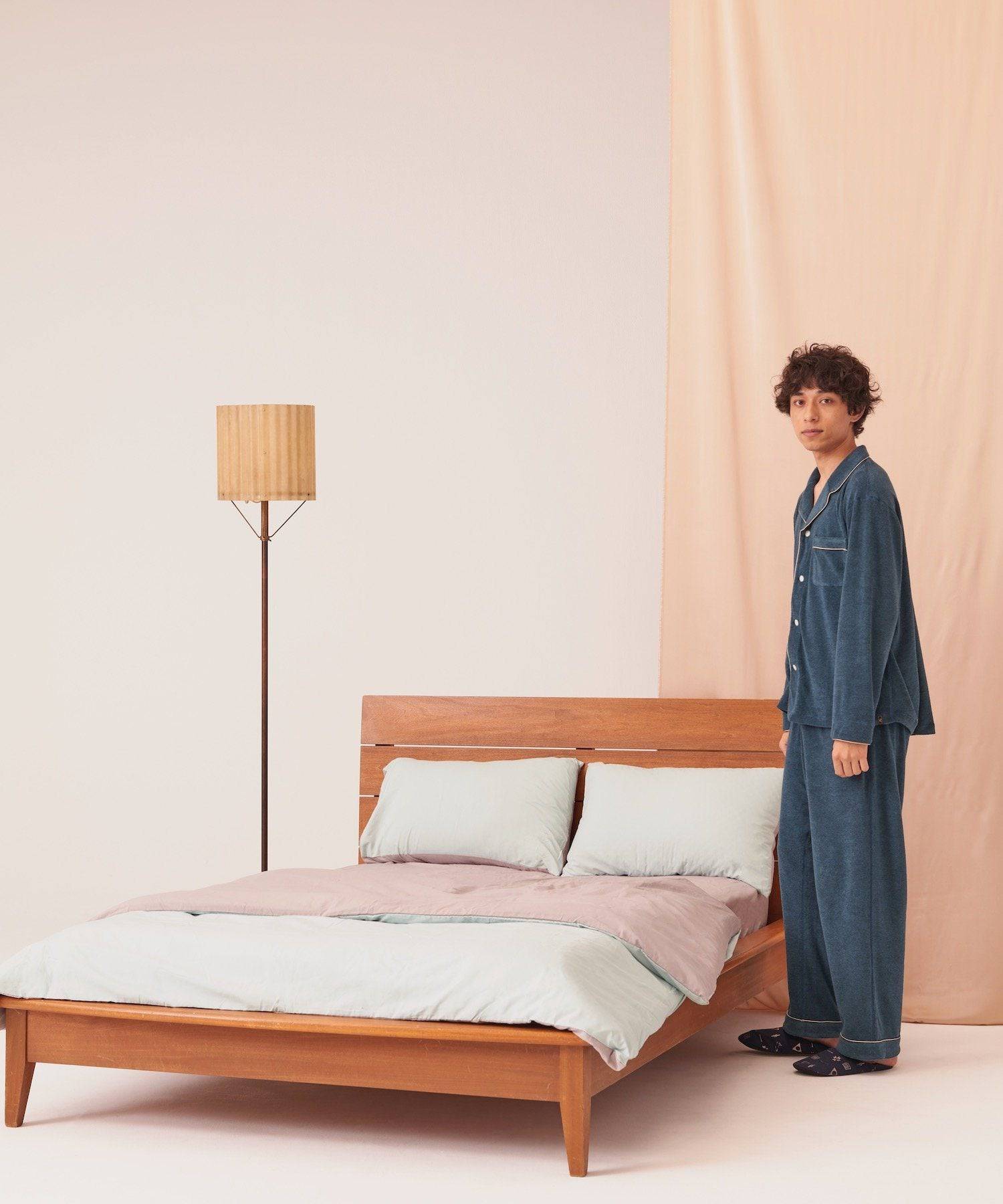 【ボトムス】コットンパジャマ ターコイズ - Foo Tokyo公式ストア