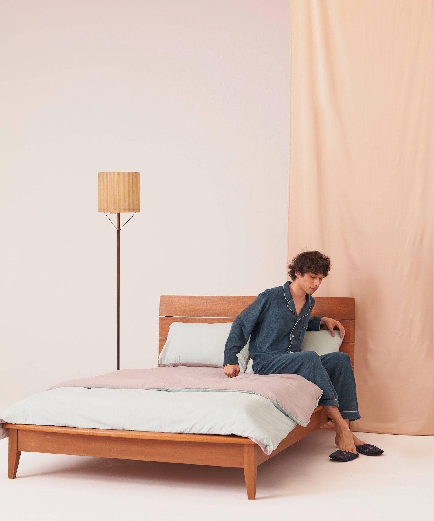 【ボトムス】コットンパジャマ ターコイズ - Foo Tokyo公式ストア