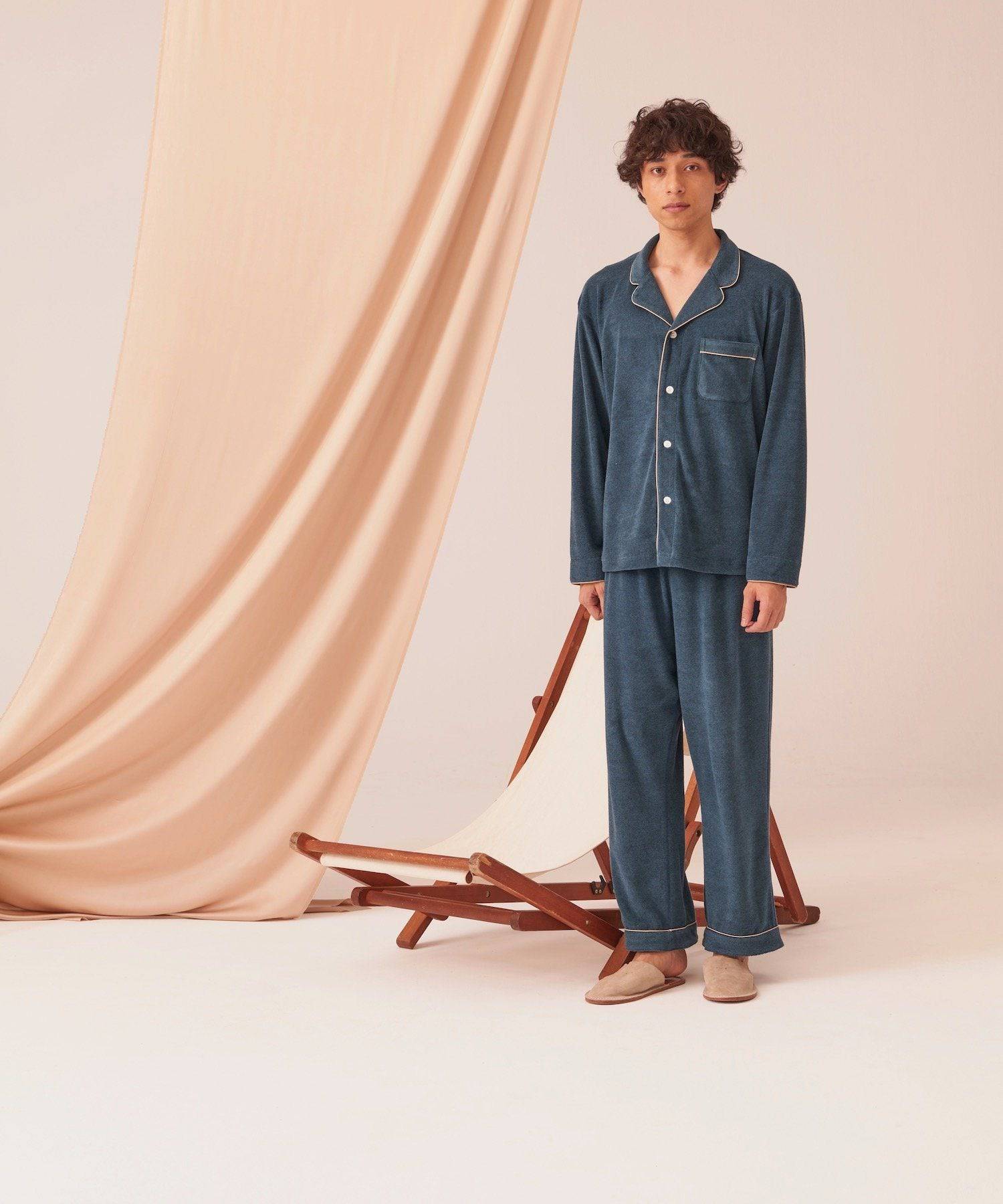 【ボトムス】コットンパジャマ ターコイズ - Foo Tokyo公式ストア