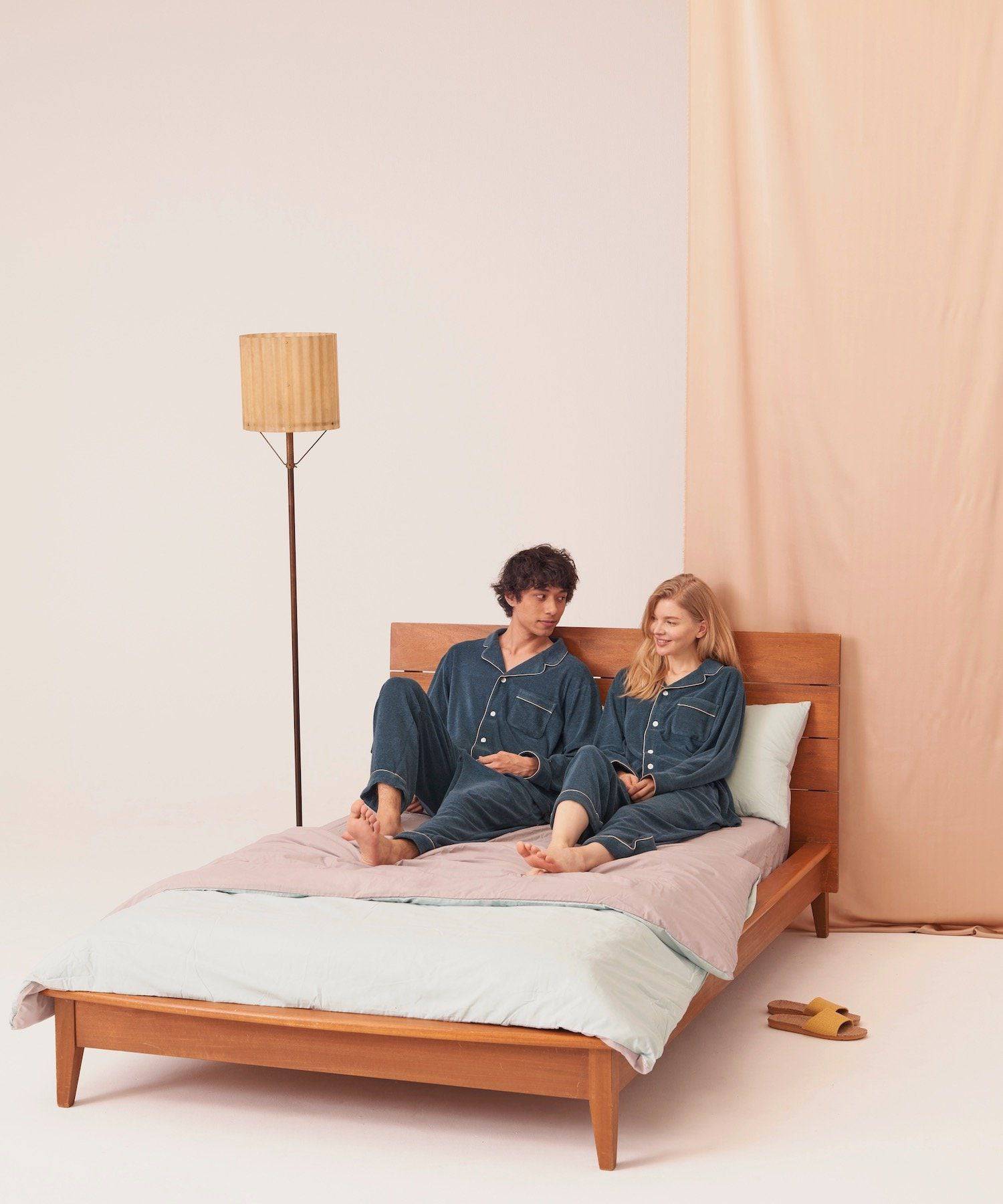 【セットアップ】コットンパジャマ ターコイズ - Foo Tokyo公式ストア