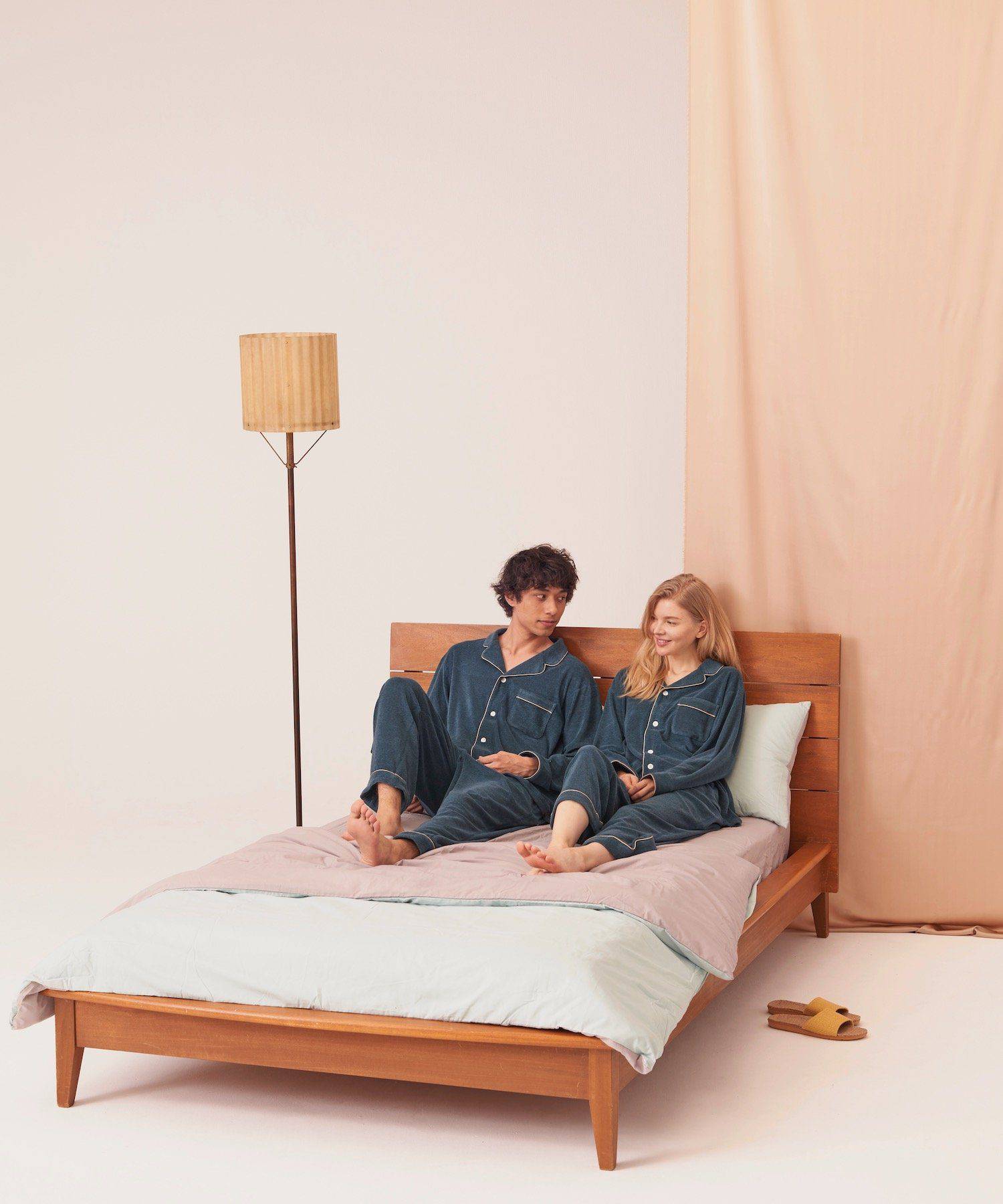 【ボトムス】コットンパジャマ ターコイズ - Foo Tokyo公式ストア