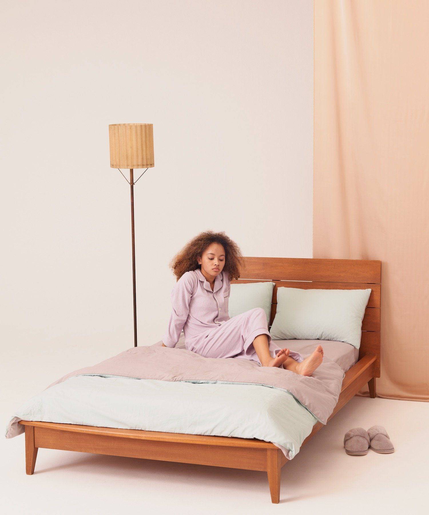 【ボトムス】コットンパジャマ ラベンダー - Foo Tokyo公式ストア