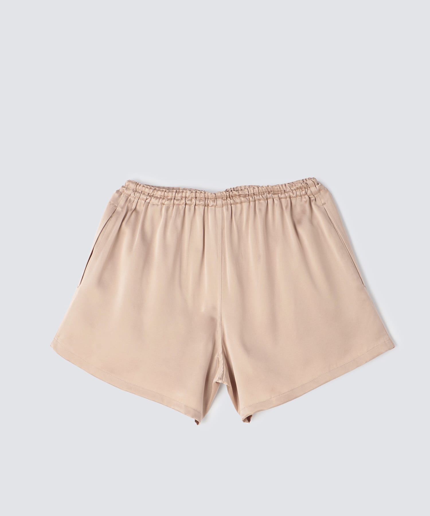 シルクショートパンツ ピンクベージュ - Foo Tokyo公式ストア