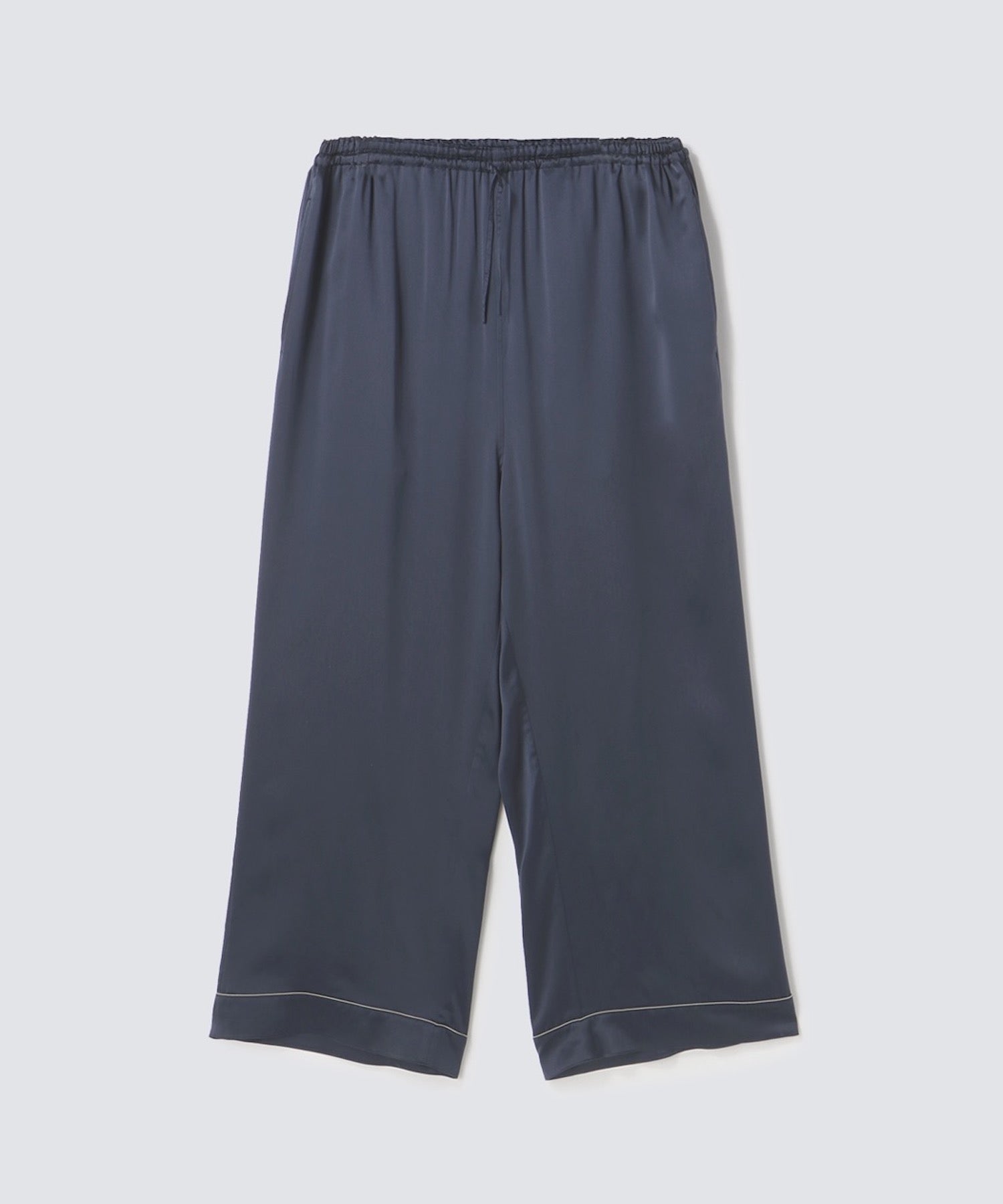 【セットアップ】シルクパジャマ エレガントネイビー パジャマ- Foo Tokyo公式ストア