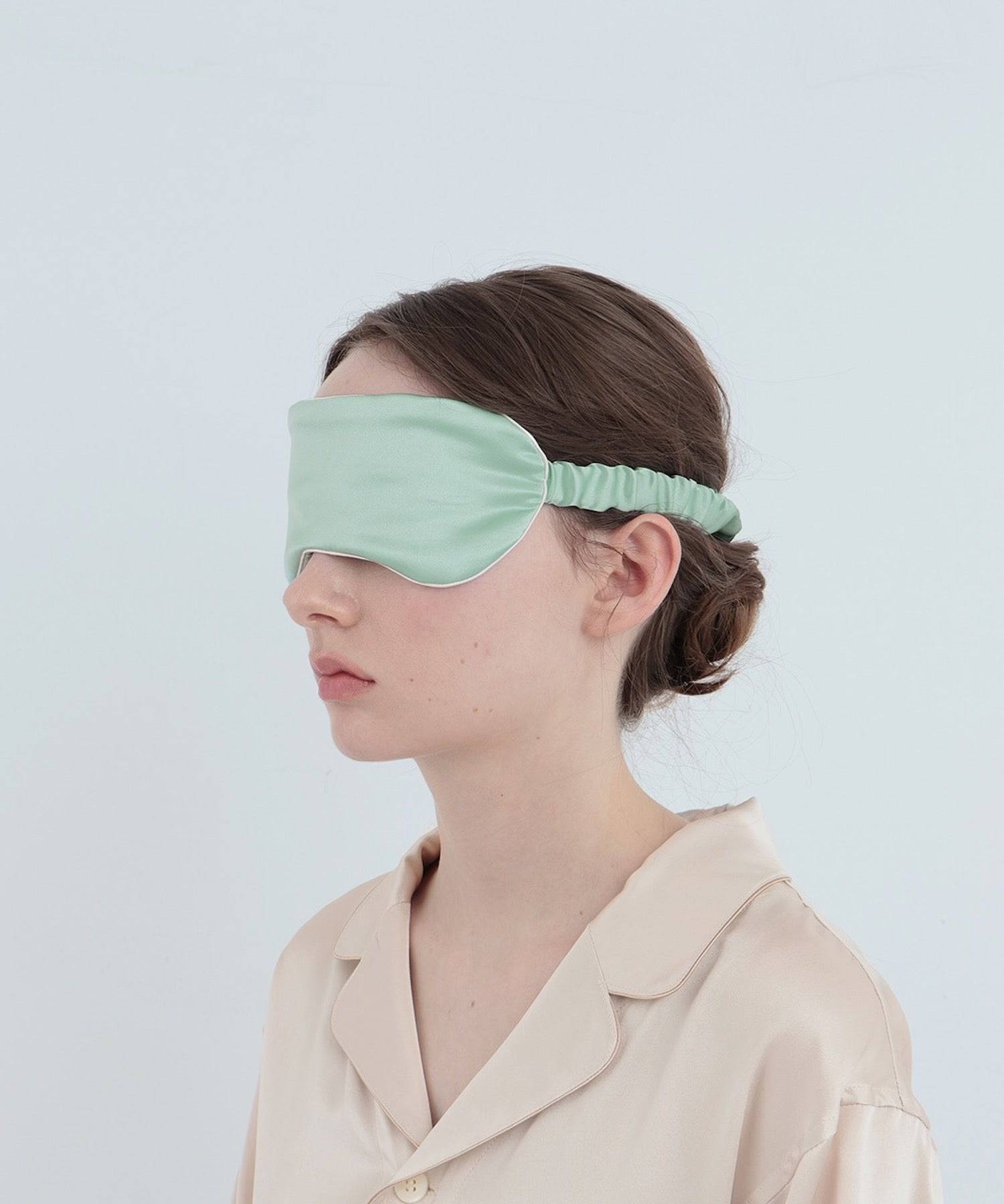 シルクアイマスク ミントグリーン - Foo Tokyo公式ストア