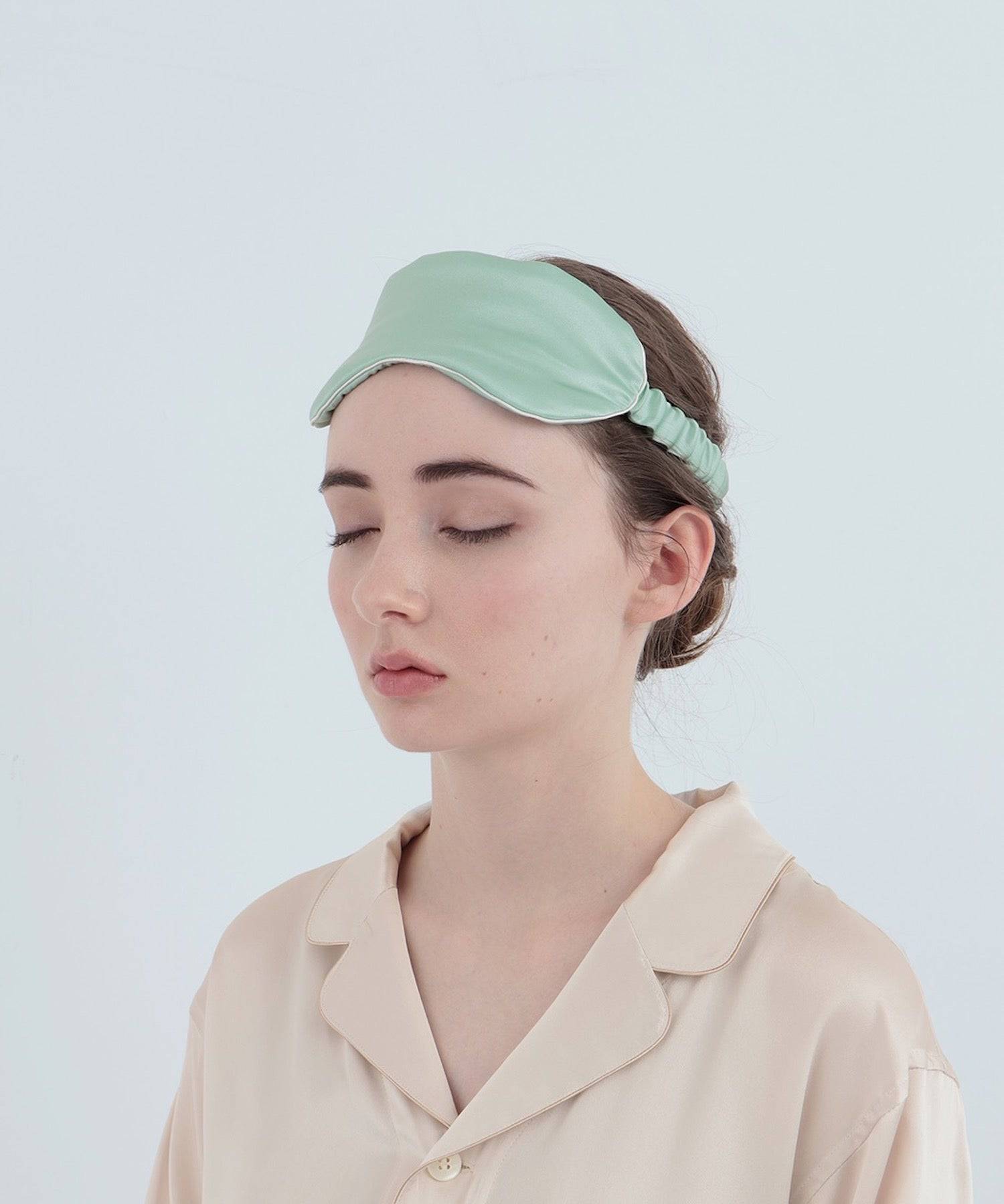 シルクアイマスク ミントグリーン - Foo Tokyo公式ストア