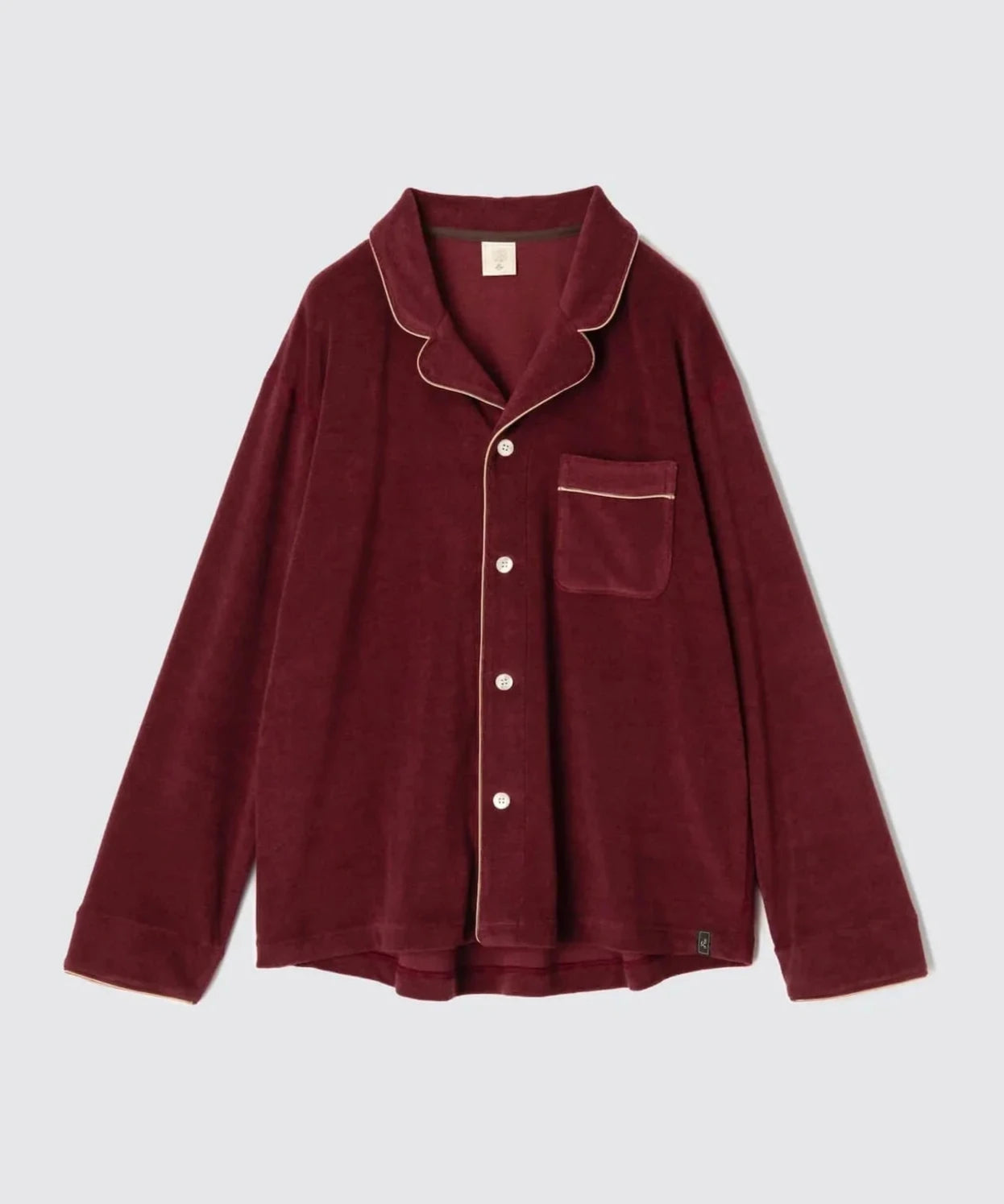 TENERITA ワインレッド パジャマ Mサイズ Foo Tokyo 公式ストア | 【ボトムス】コットンパジャマ ワインレッド