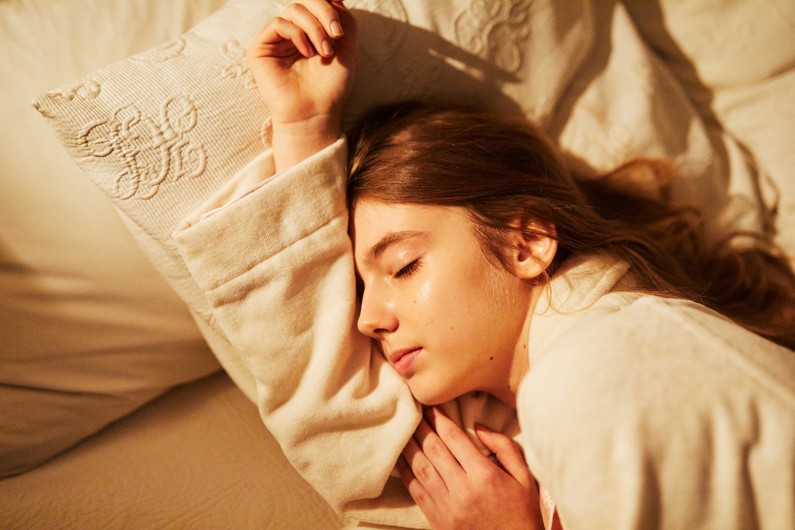 ふわふわタオルに顔をうずめて、最高の夢を