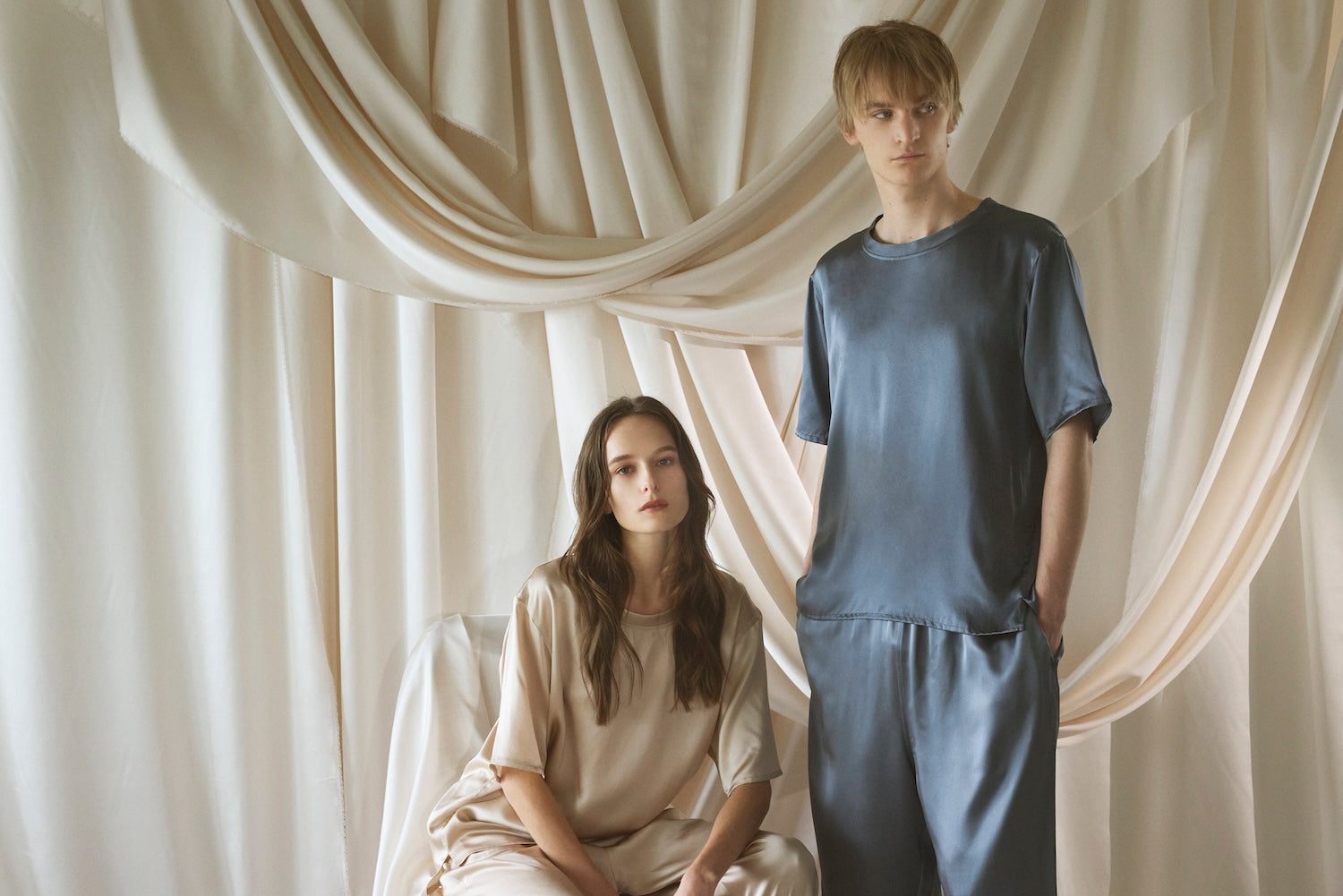 【25SS 新作】一日中、とろける心地よさを。シルクサテンプルオーバー