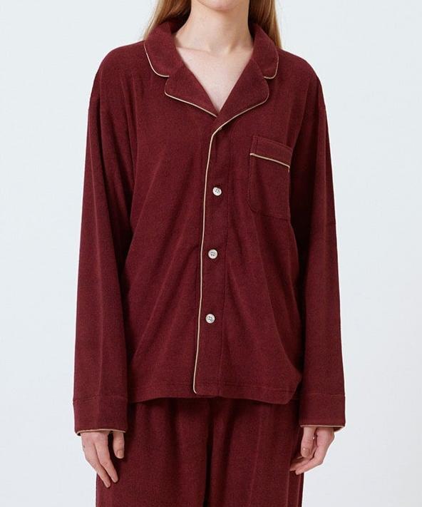 Foo Tokyo 公式ストア | 【ボトムス】コットンパジャマ ワインレッド