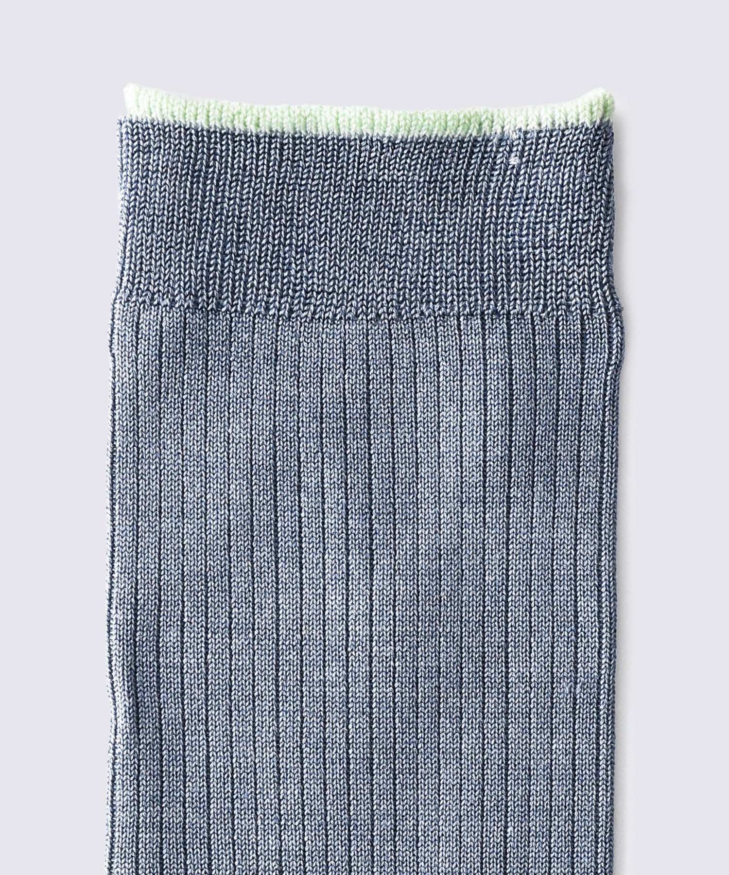 シルクソックス　ブルー（25cm-27cm） - Foo Tokyo フートウキョウ