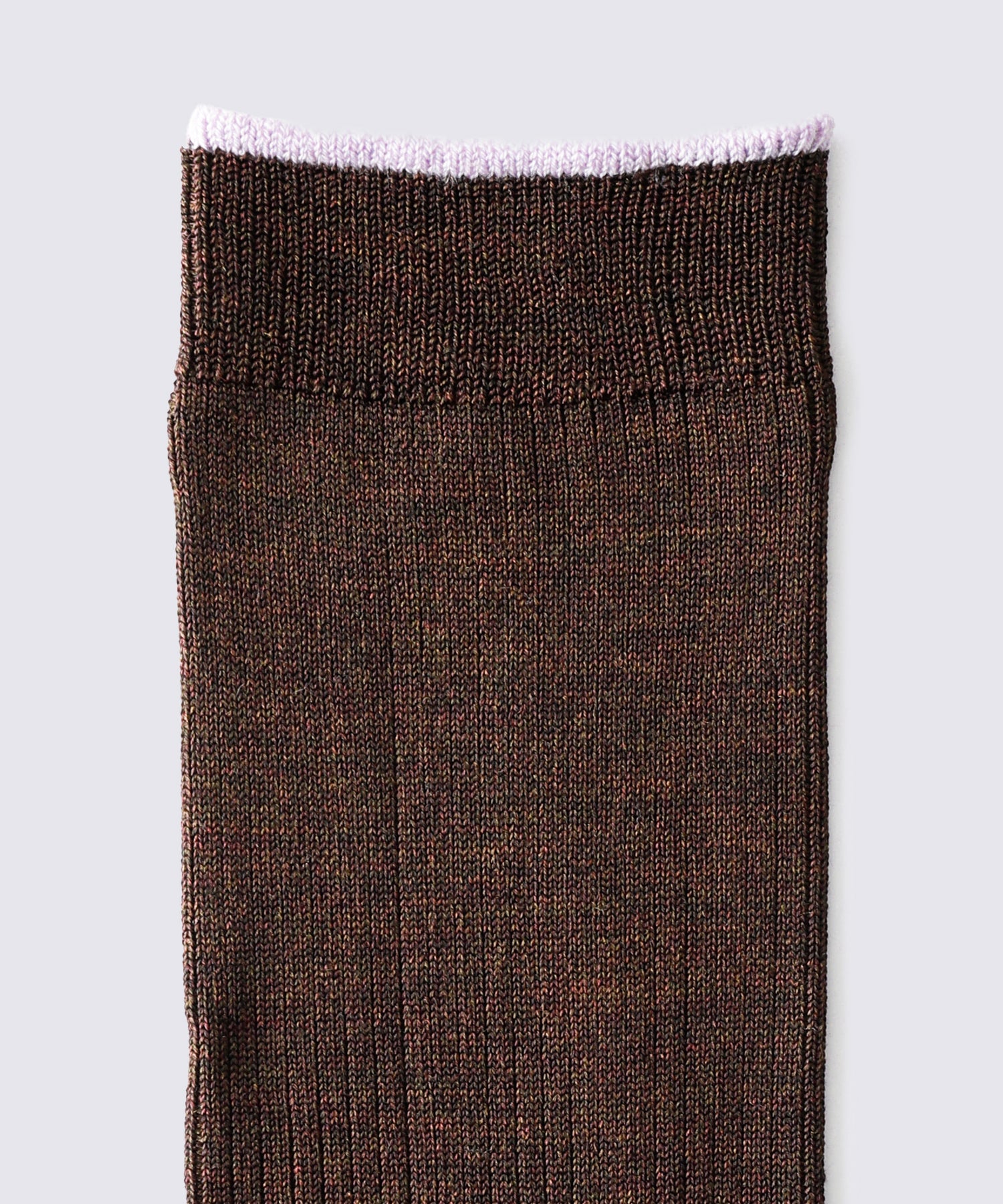 シルクソックス　ブラウン（22.5cm-24.5cm） - Foo Tokyo フートウキョウ