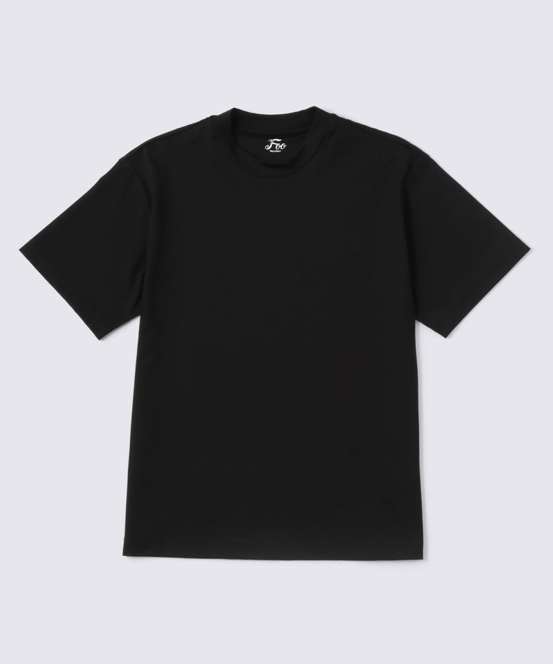 【メンズ】シルクコットンTシャツ　ブラック