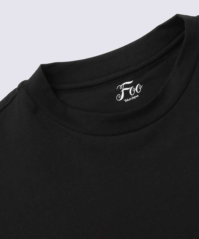 【メンズ】シルクコットンTシャツ　ブラック