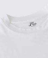 【メンズ】シルクコットンTシャツ　ホワイト