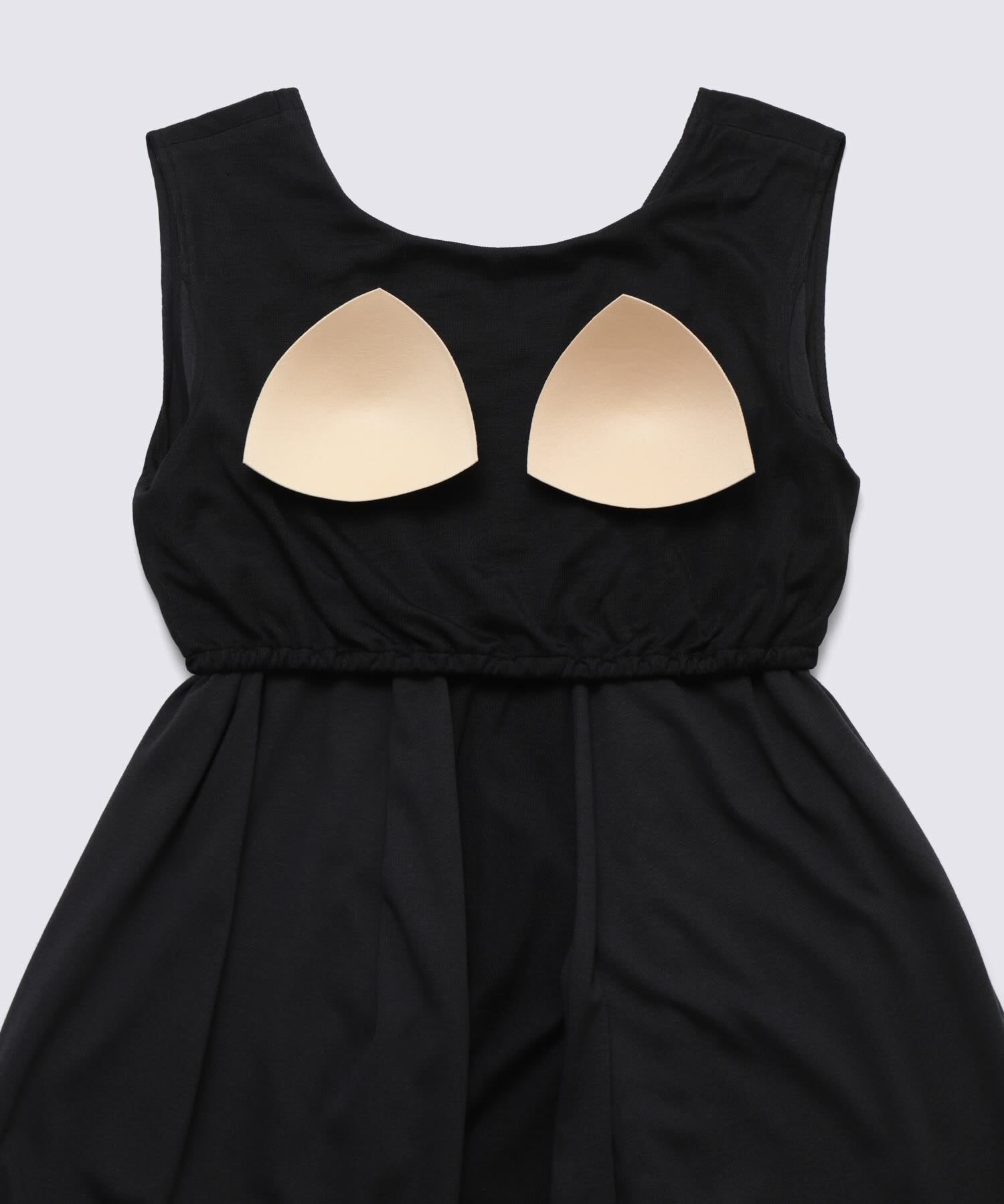 スムースタッチ リブワンピース ブラック - Foo Tokyo公式ストア